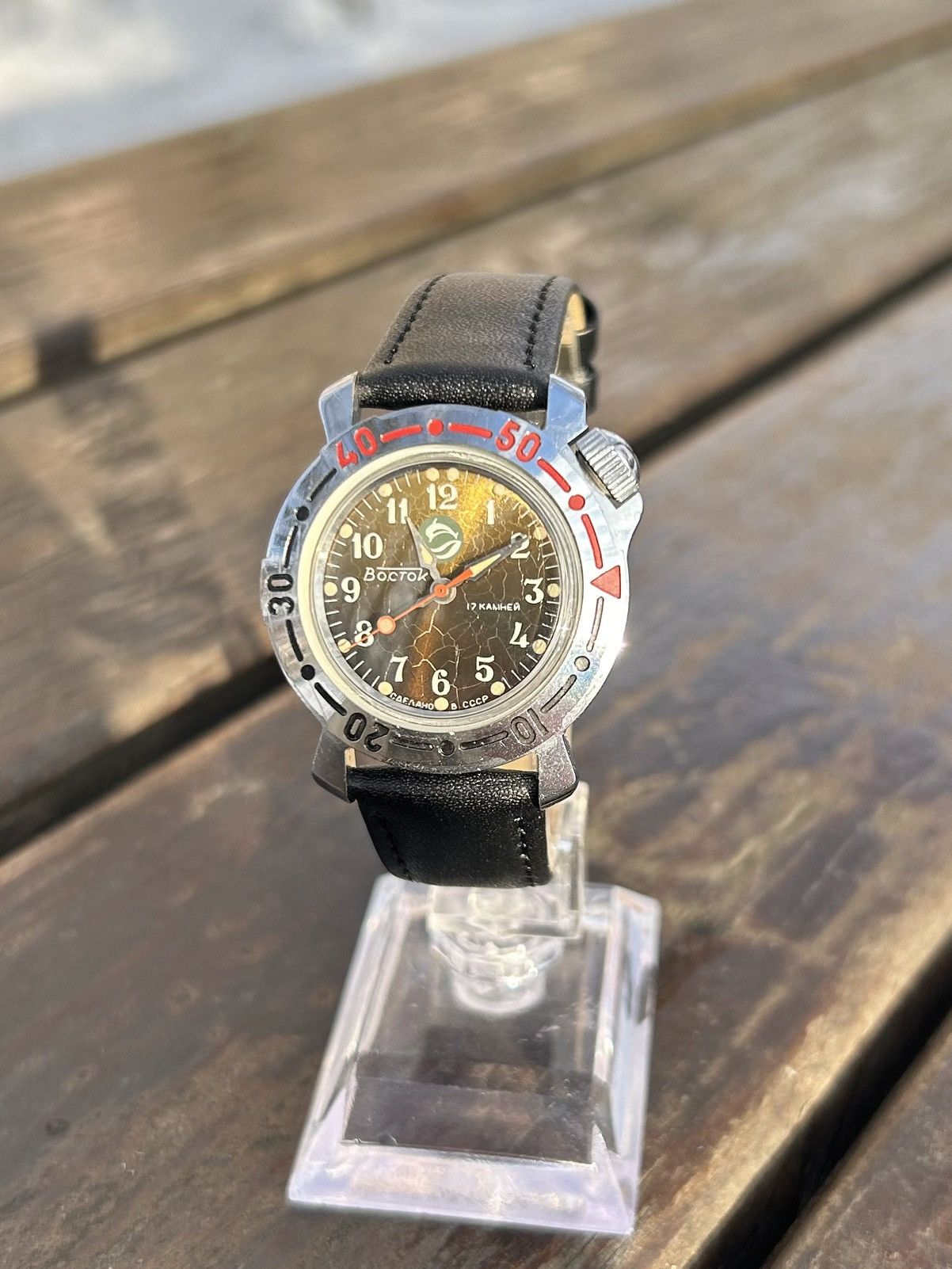 Vintage Vintage Watch Soviet USSR Mechanical Wostok Junior Size ONE SIZE - 2 Thumbnail