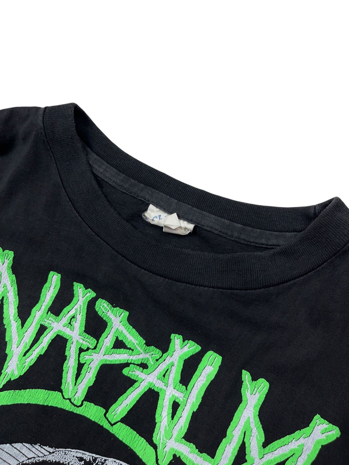 Band Tees Vintage 90s Napalm Death Life? T-shirt Carcass Nasum Brutal Size US XL / EU 56 / 4 - 4 Thumbnail