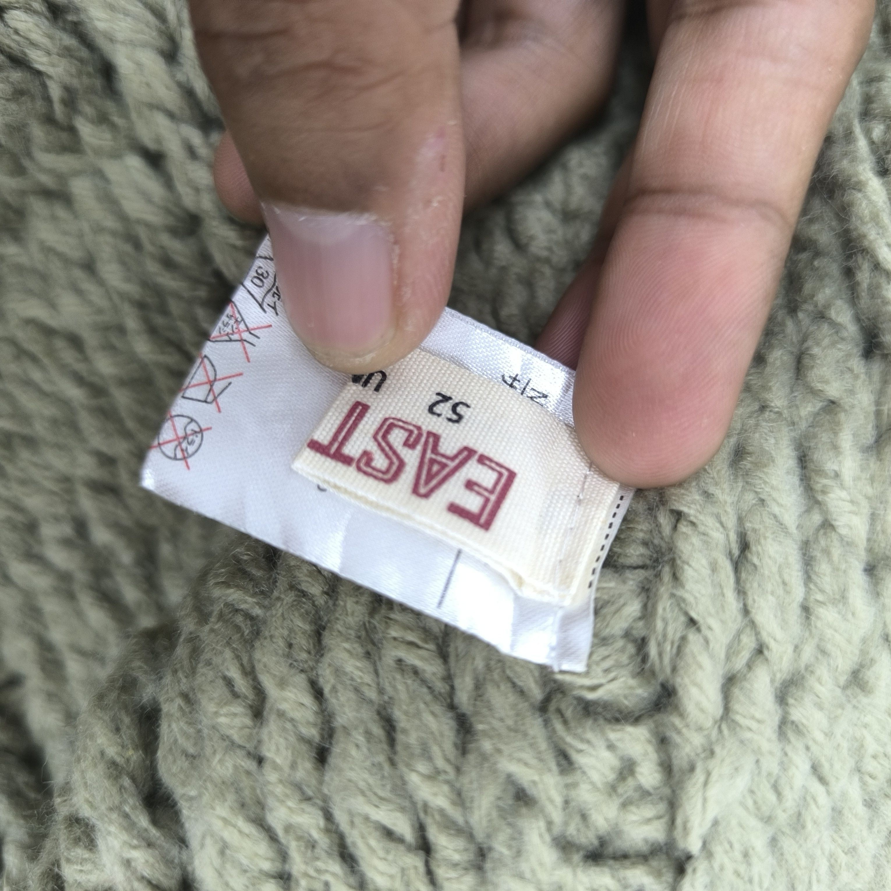 Japanese Brand 🌟Japanese brand east blue art pull pull beanie hat Size ONE SIZE - 4 Thumbnail