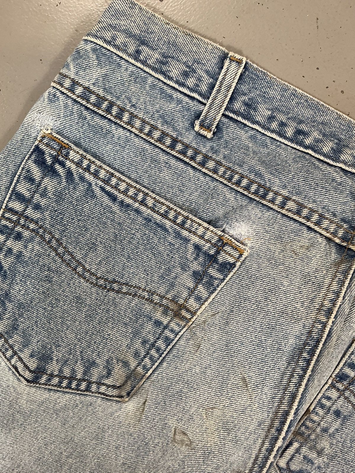 Carhartt × Vintage Vintage Carhartt b11 DST straight fit denim Size US 36 / EU 52 - 13 Thumbnail