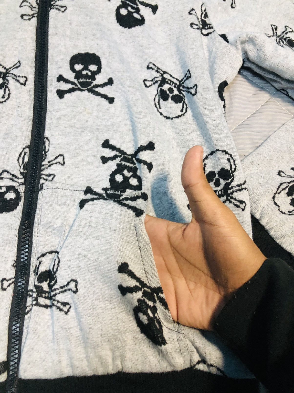 Japanese Brand Crazy Angel Skull Hoodies (25) Size US L / EU 52-54 / 3 - 4 Thumbnail