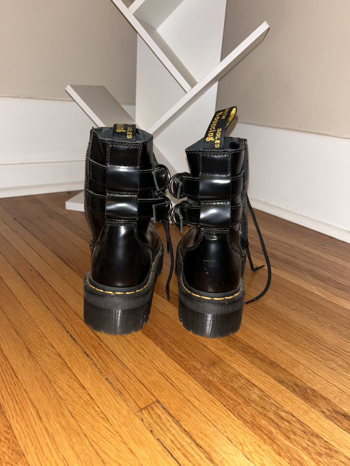 Dr. Martens Doc Martens Jadon Hardware Leather Platforms🚨SEND OFFERS🚨 Size US 9 / IT 39 - 2 Thumbnail
