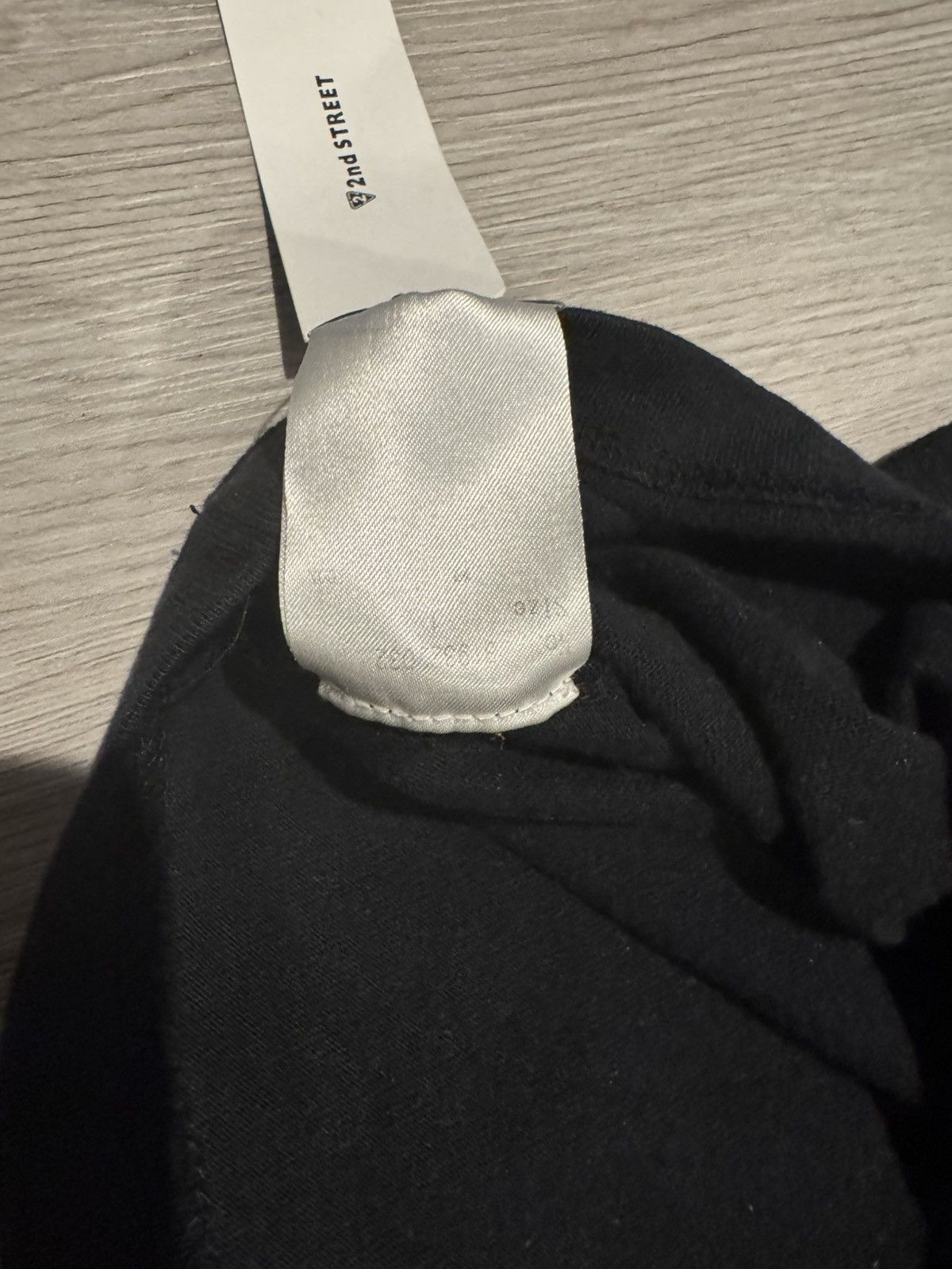 Japanese Brand × Number (N)ine Oversized Number nine pocket tee black Size US XS / EU 42 / 0 - 5 Thumbnail