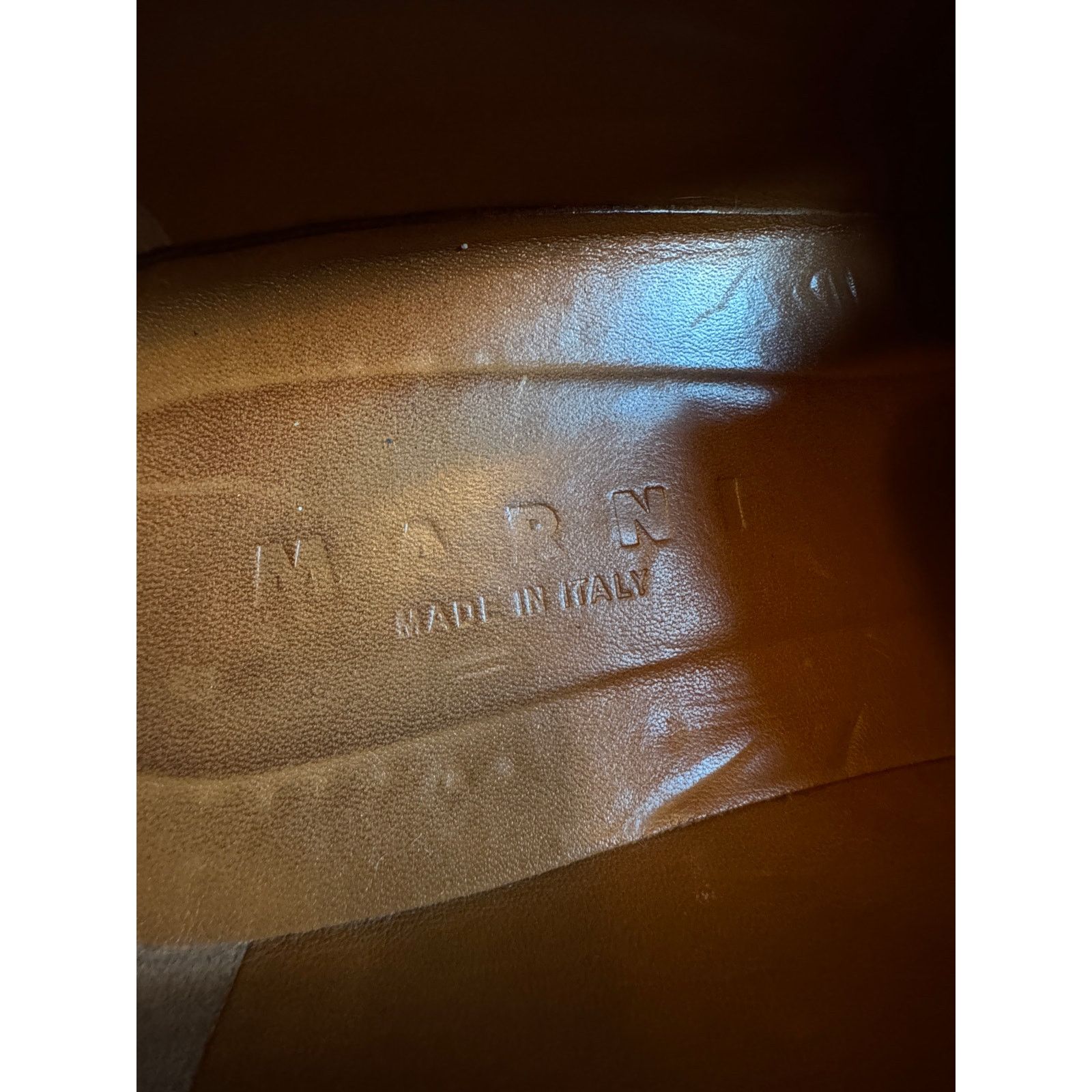 Marni Marni Men's Olive Green Leather Chunky Loafers Size US 10 / EU 43 - 5 Thumbnail