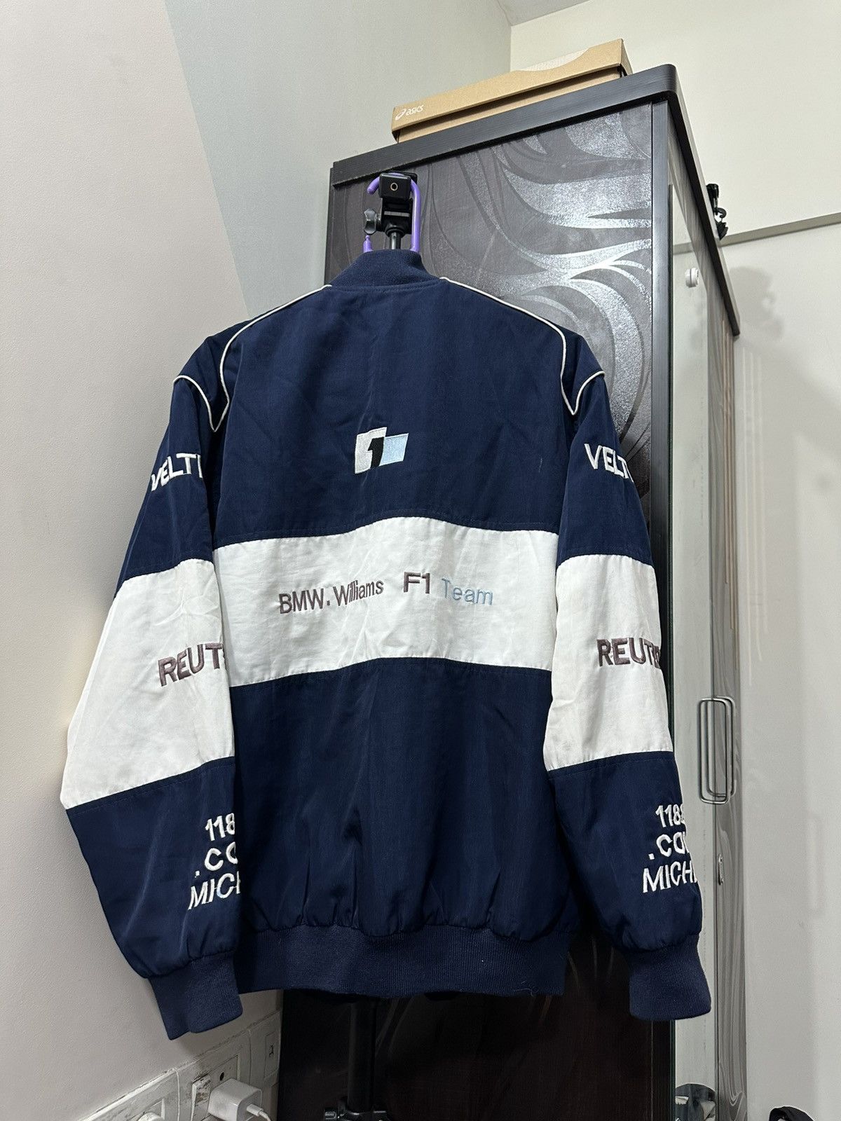 BMW Crazy Vintage Bmw Bomber Jacket 🏎️🏁 Size US S / EU 44-46 / 1 - 8 Thumbnail