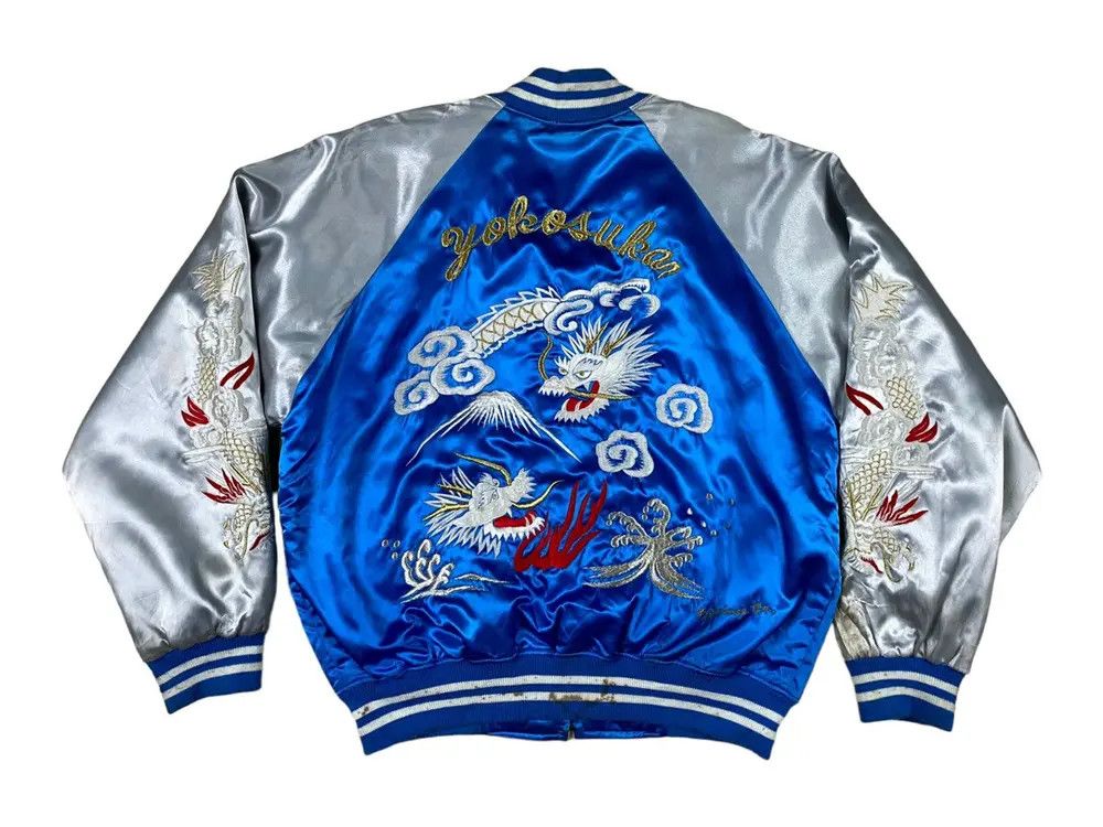 Vintage Vintage Sukajan Dragon Size US L / EU 52-54 / 3 - 1 Thumbnail