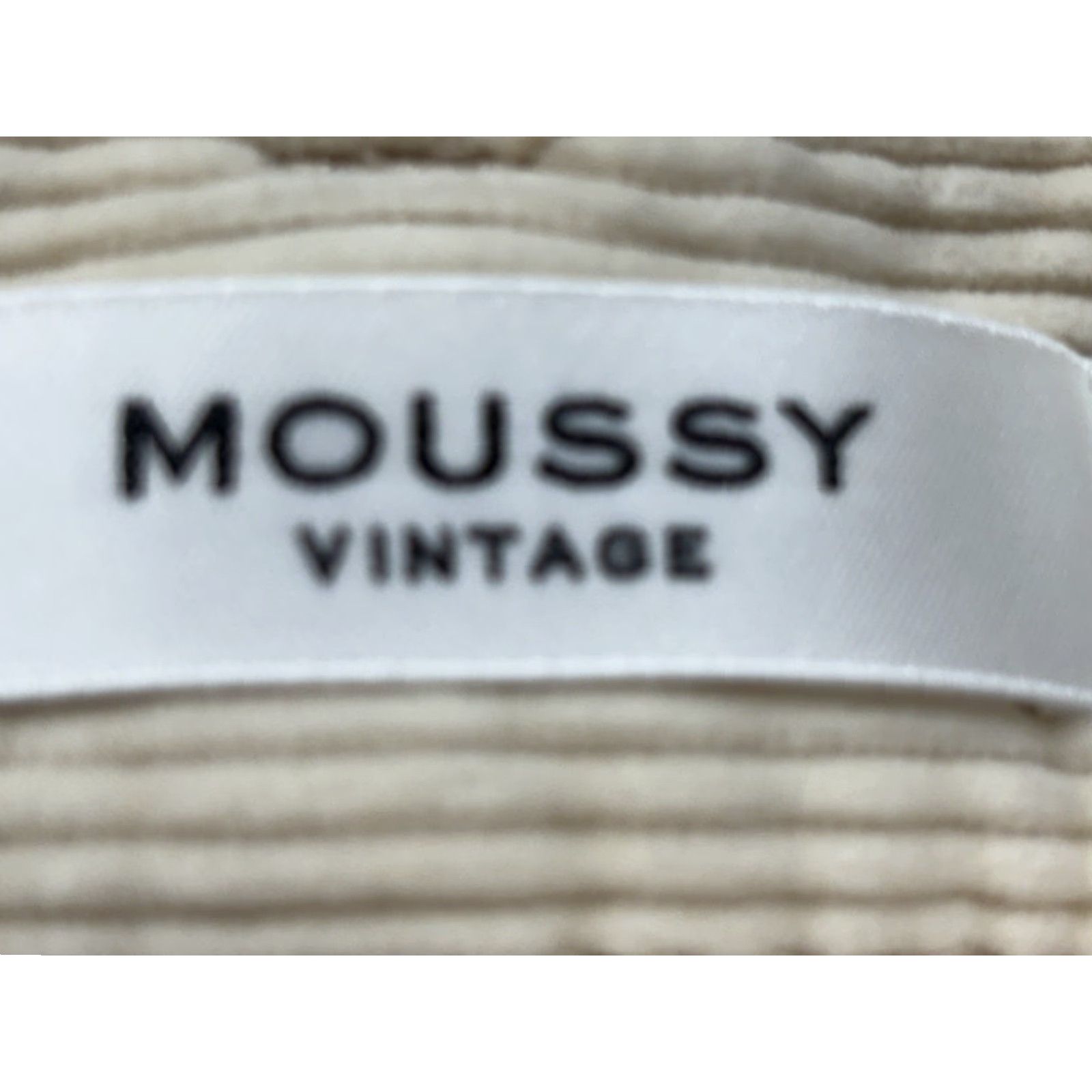 MOUSSY VINTAGE Moussy Corduroy Pants Women 24 Cream 26x26 Made in Japan Womens Size 42" / US 20 - 5 Thumbnail