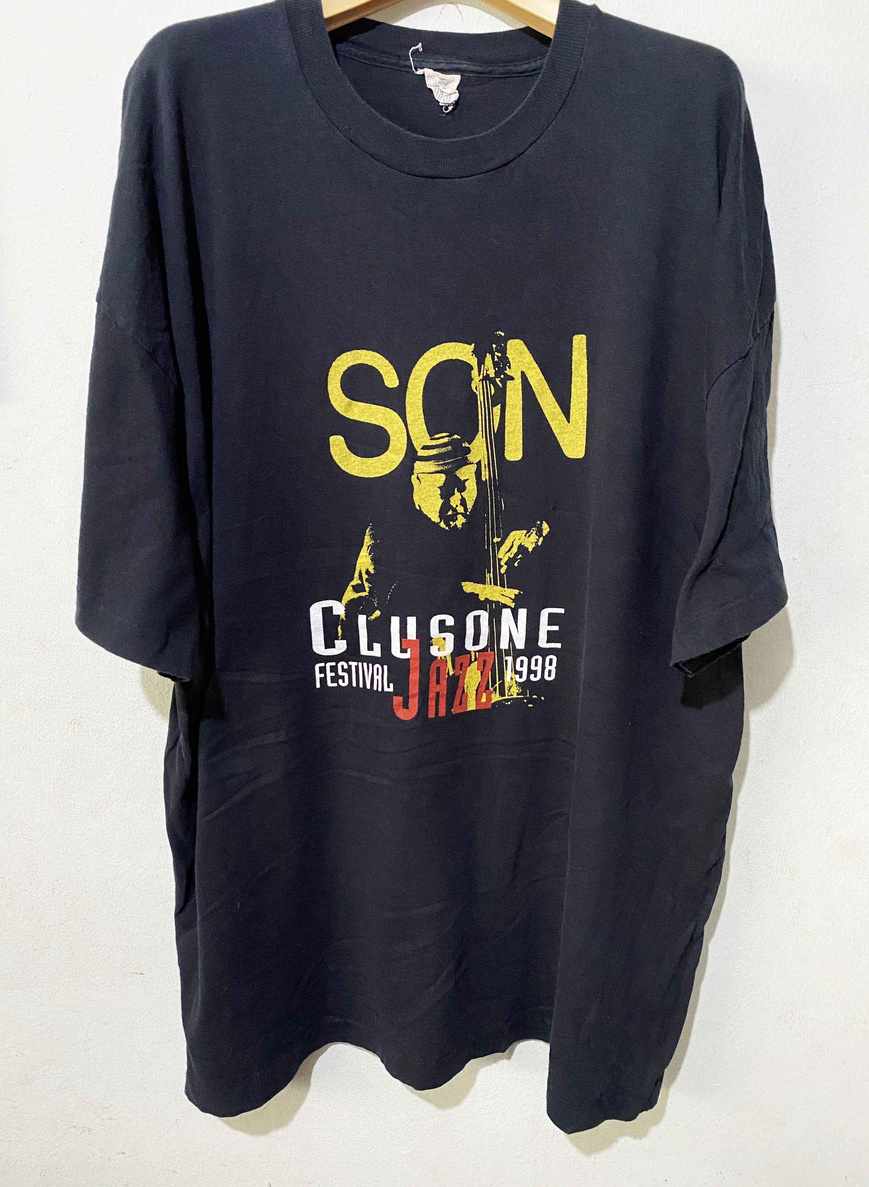 Band Tees × Jazz Cartier × Vintage Vintage 1998 Clusone Jazz Fesival Shirt Size US XL / EU 56 / 4 - 1 Thumbnail