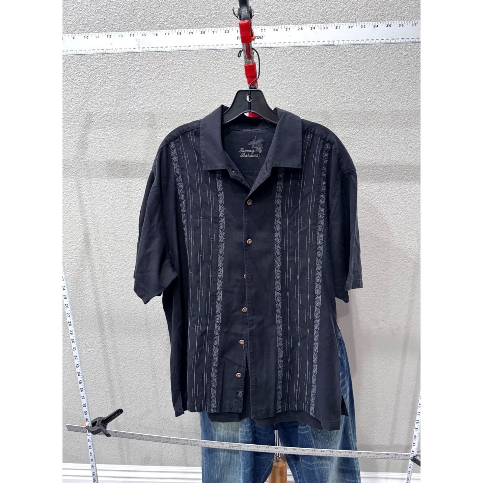 Tommy Bahama Tommy Bahama Shirt XL Front Floral Stitched SHORT SLEEVE BUTTON UP Shirt Men Multicolor - Size US XL / EU 56 / 4 - 3 Thumbnail