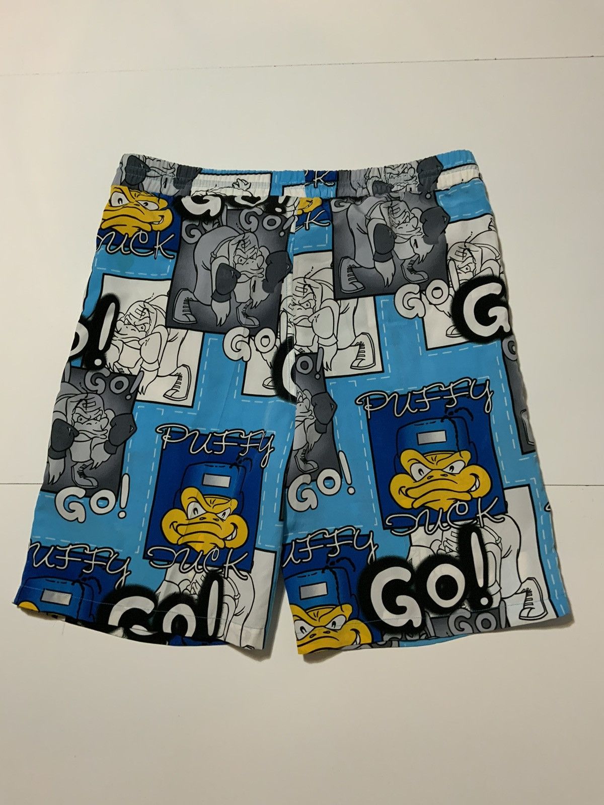 Vintage Vintage 90s 2000s Y2K Duck Story Iber Shirt Shorts 2PC Set Size US L / EU 52-54 / 3 - 10 Thumbnail