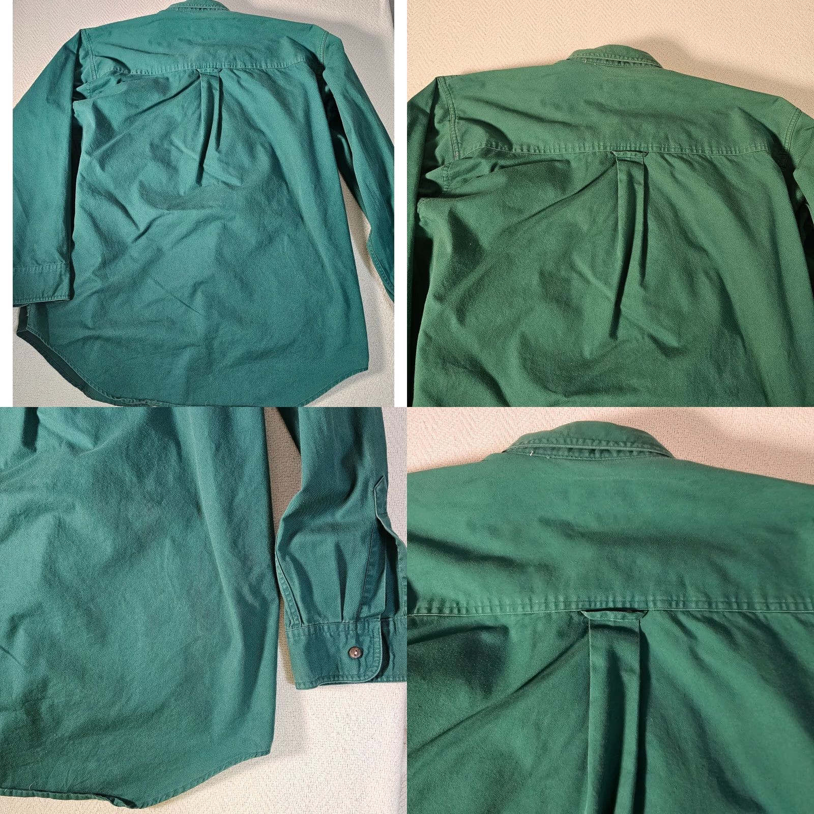 Chaps CHAPS Ralph Lauren Button Down Shirt Mens Size L Green Easy Care Chest Logo Shirt Size US L / EU 52-54 / 3 - 8 Thumbnail