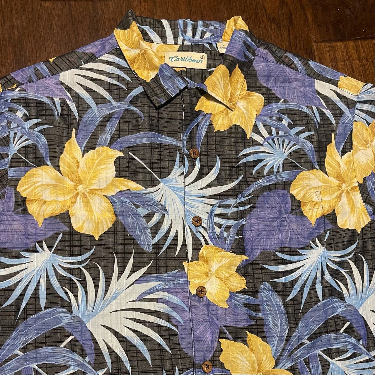 Caribbean Vintage Caribbean Hawaiian Button Down Shirt Size US L / EU 52-54 / 3 - 1 Thumbnail