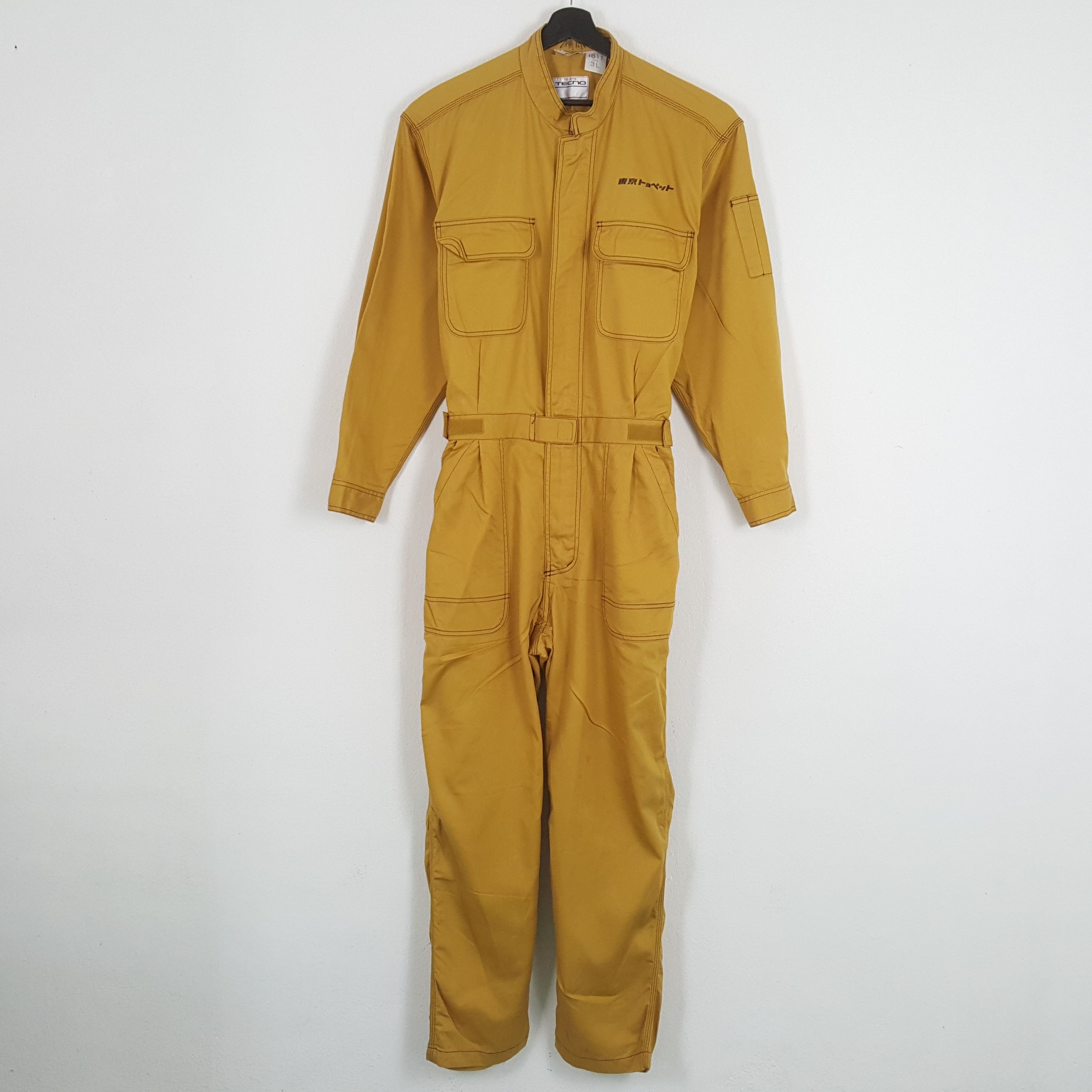 Vintage TOYOTA TECNO Japanese Motorsports Workwear Coverall Jacket Size US M / EU 48-50 / 2 - 4 Thumbnail