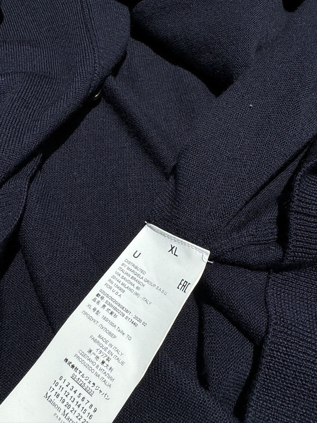 Maison Margiela Maison Margiela Scarf Cardigan Size US L / EU 52-54 / 3 - 3 Thumbnail