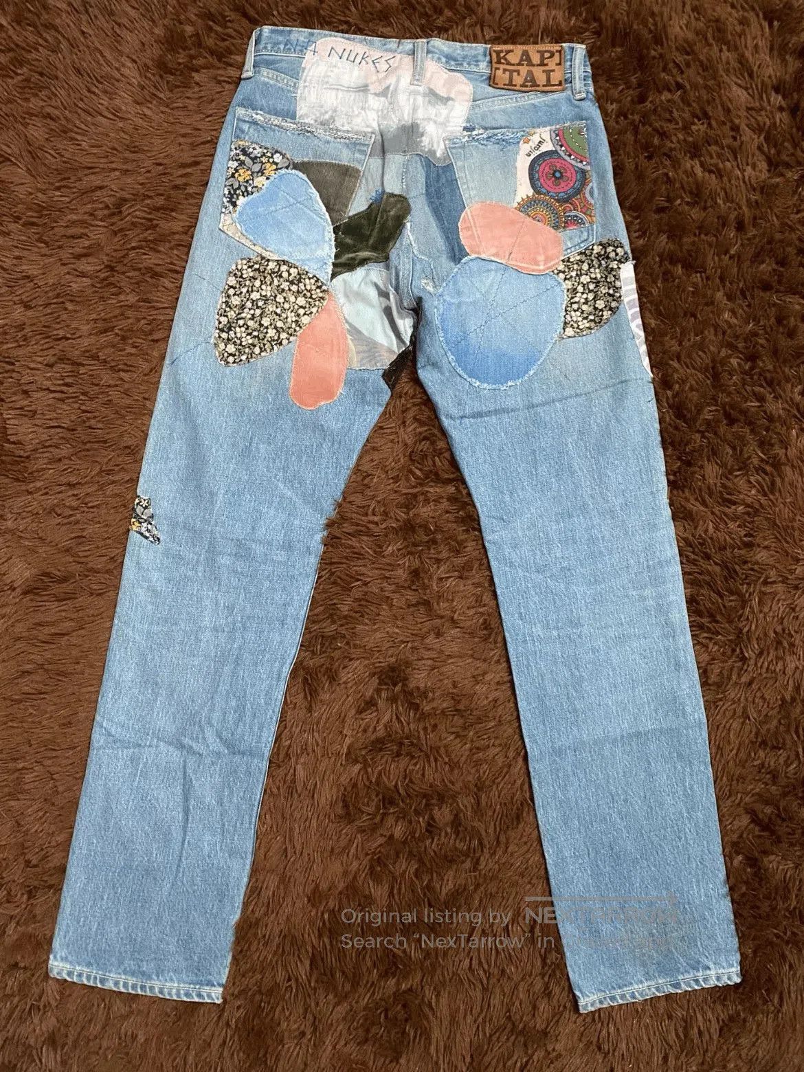 Kapital KAPITAL Patches Distressed Denim. Size US 30 / EU 46 - 2 Thumbnail