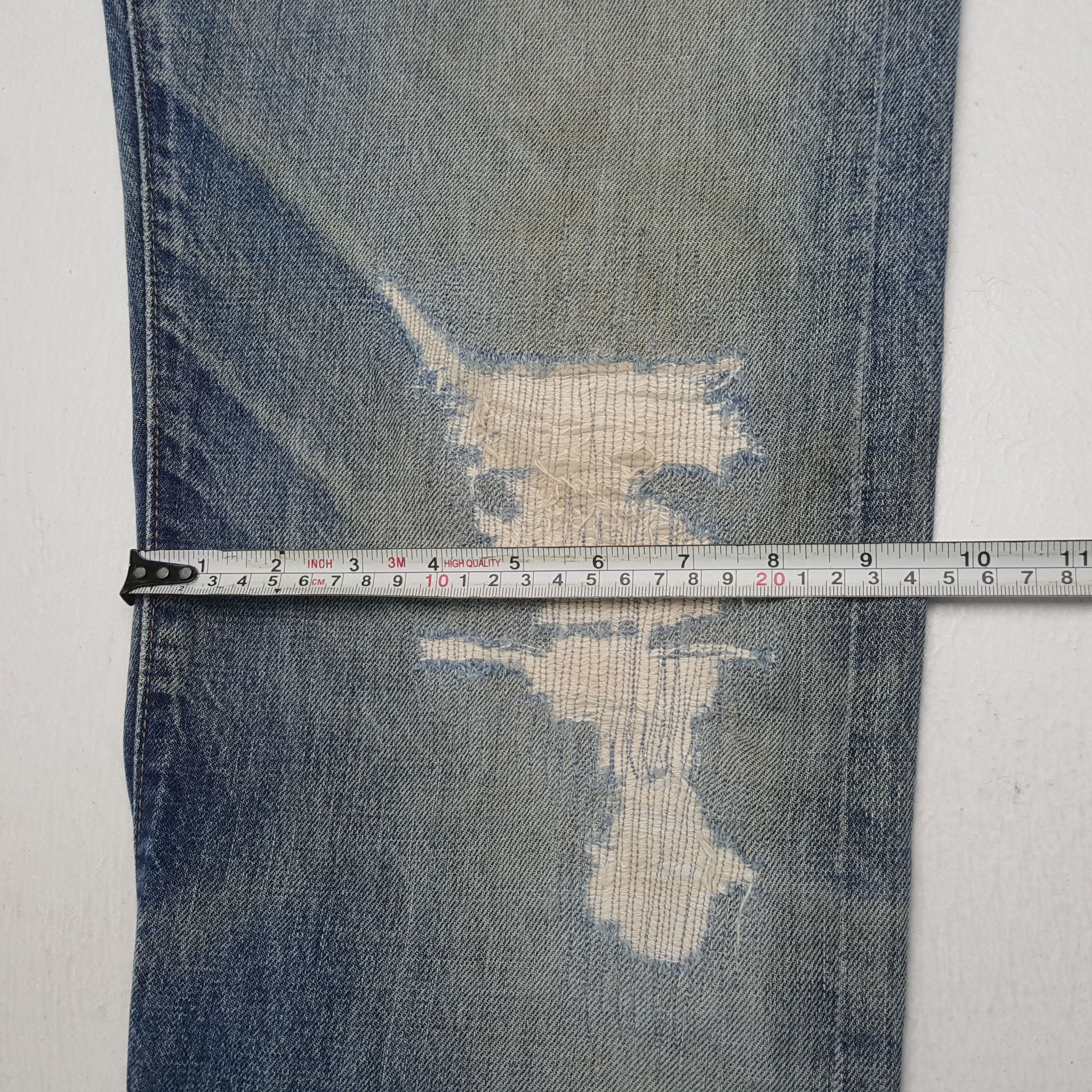 Levi's × Vintage LEVI'S Big E Selvedge Distressed Jeans Streetwear Size US 29 - 10 Thumbnail
