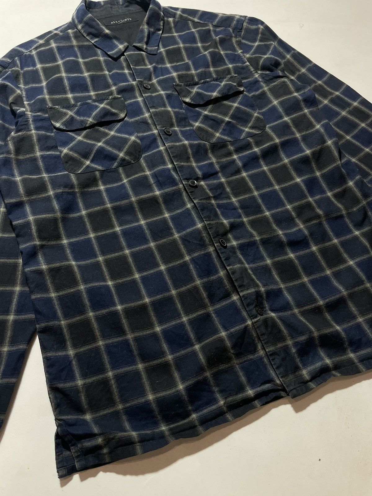 Allsaints Allsaints Plaid Flannel Shirt Size US M / EU 48-50 / 2 - 3 Thumbnail