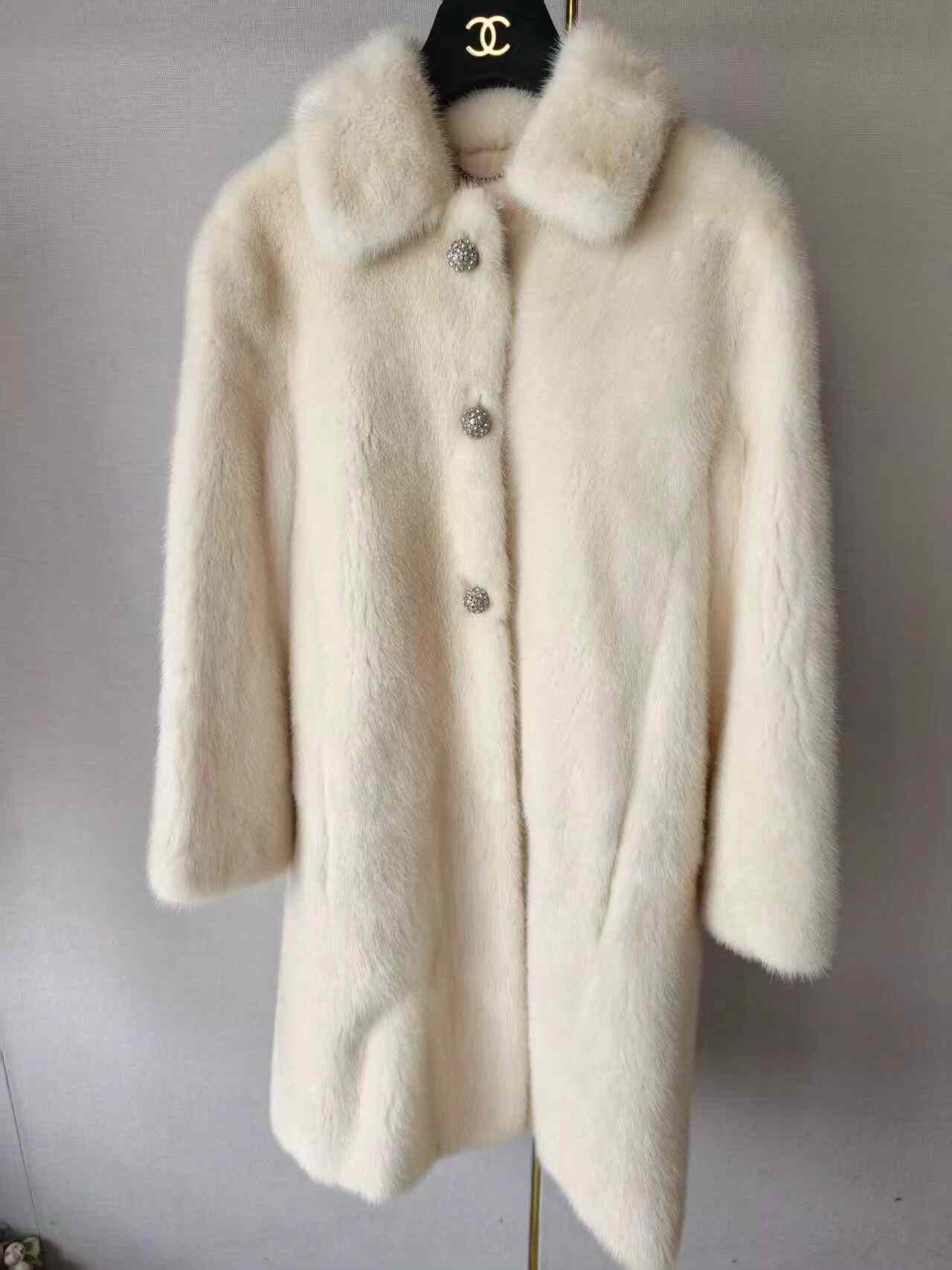 Miu Miu Miu Miu Mink Fur Coat Size S / US 4 / IT 40 - 1 Thumbnail