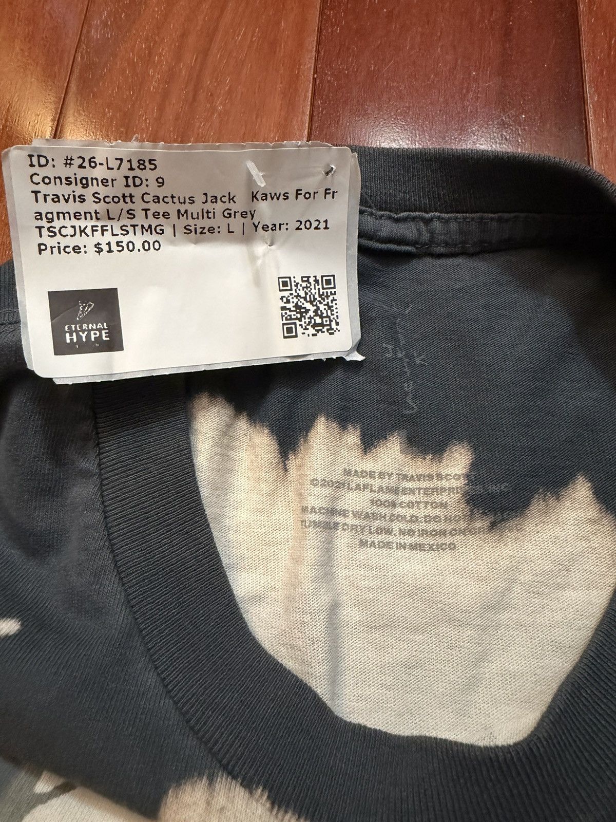 Fragment Design × Kaws × Travis Scott Travis Scott Cactus Jack Kaws X Fragment long sleeve tee Size US L / EU 52-54 / 3 - 3 Thumbnail