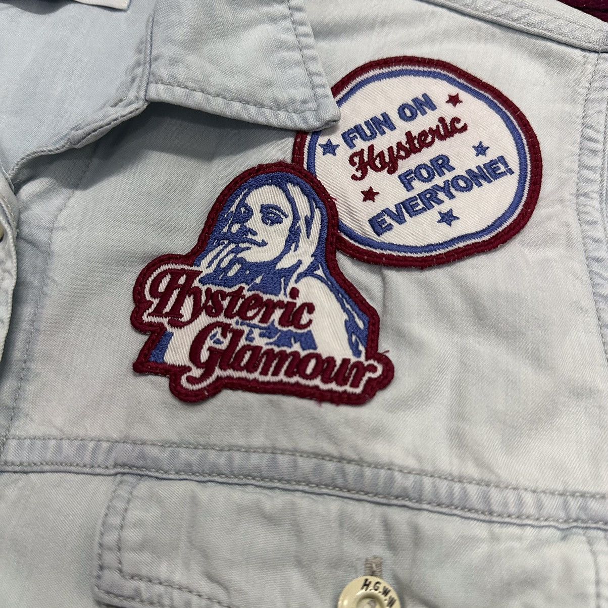 Hysteric Glamour 💥Hysteric Glamour💥 Vintage Polo Tee Hysteric gLamour 💥 Size US M / EU 48-50 / 2 - 4 Thumbnail