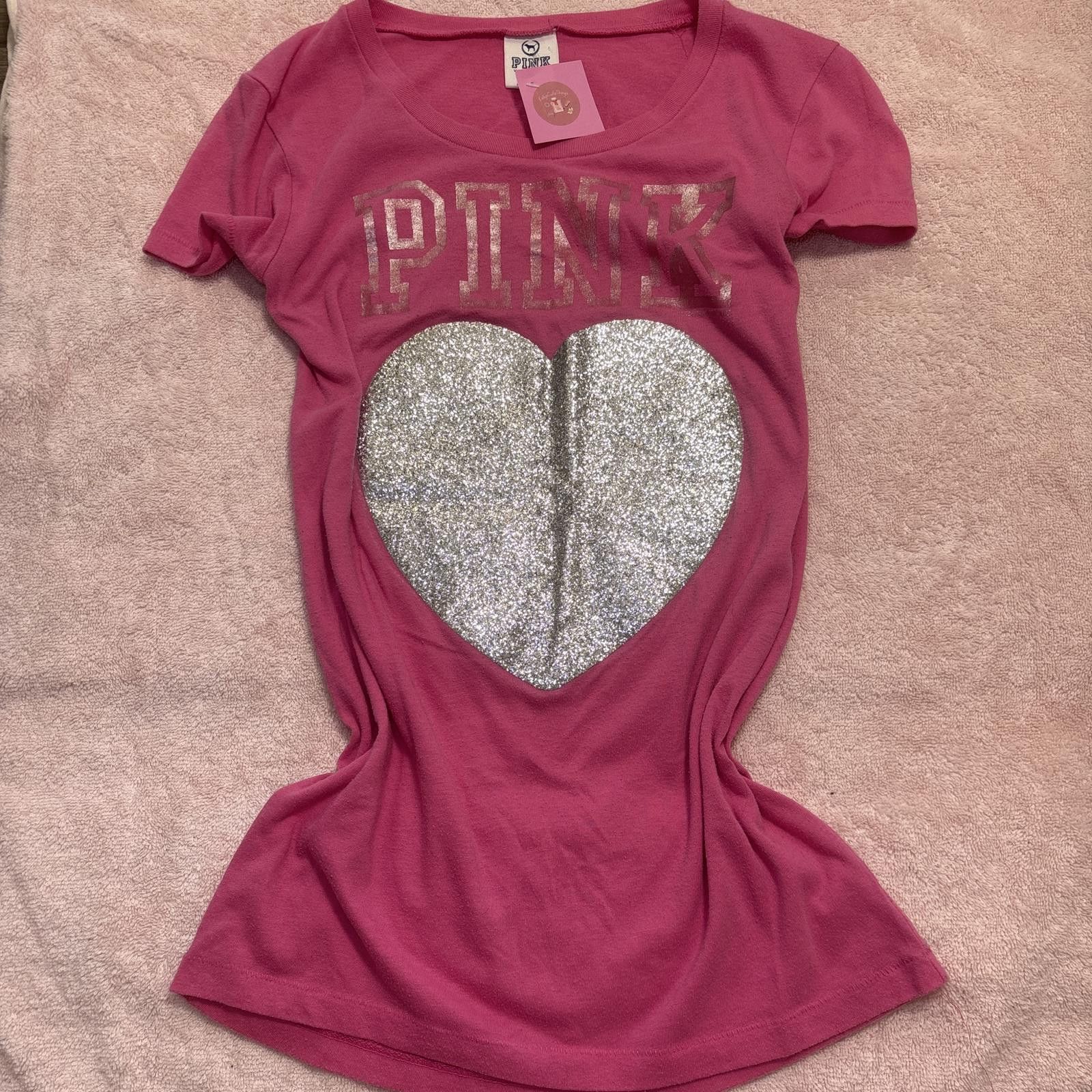 Pink y2k PINK victoria's secret baby tee Size S / US 4 / IT 40 - 2 Thumbnail