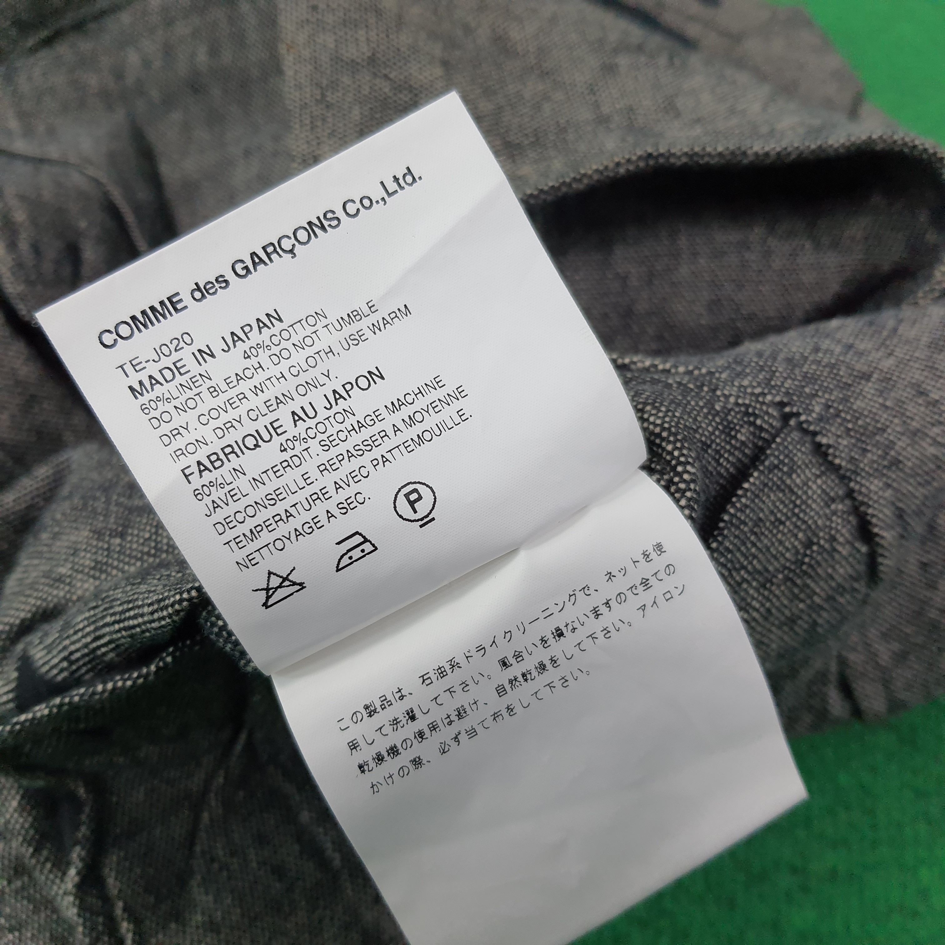 Tricot Comme des Garcons Vintage Tricot Comme Des Garcons Designer Blazer Coat c255N3 Size XS / US 0-2 / IT 36-38 - 6 Thumbnail