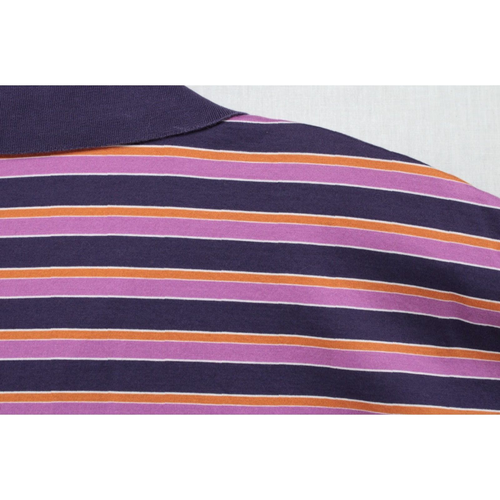 Peter Millar VINTAGE Peter Millar Polo Shirt Men's 2XL Purple Stripe Polo Shirt Men Purple Stripe 100% Cotton Preppy Golf Size US XXL / EU 58 / 5 - 5 Thumbnail