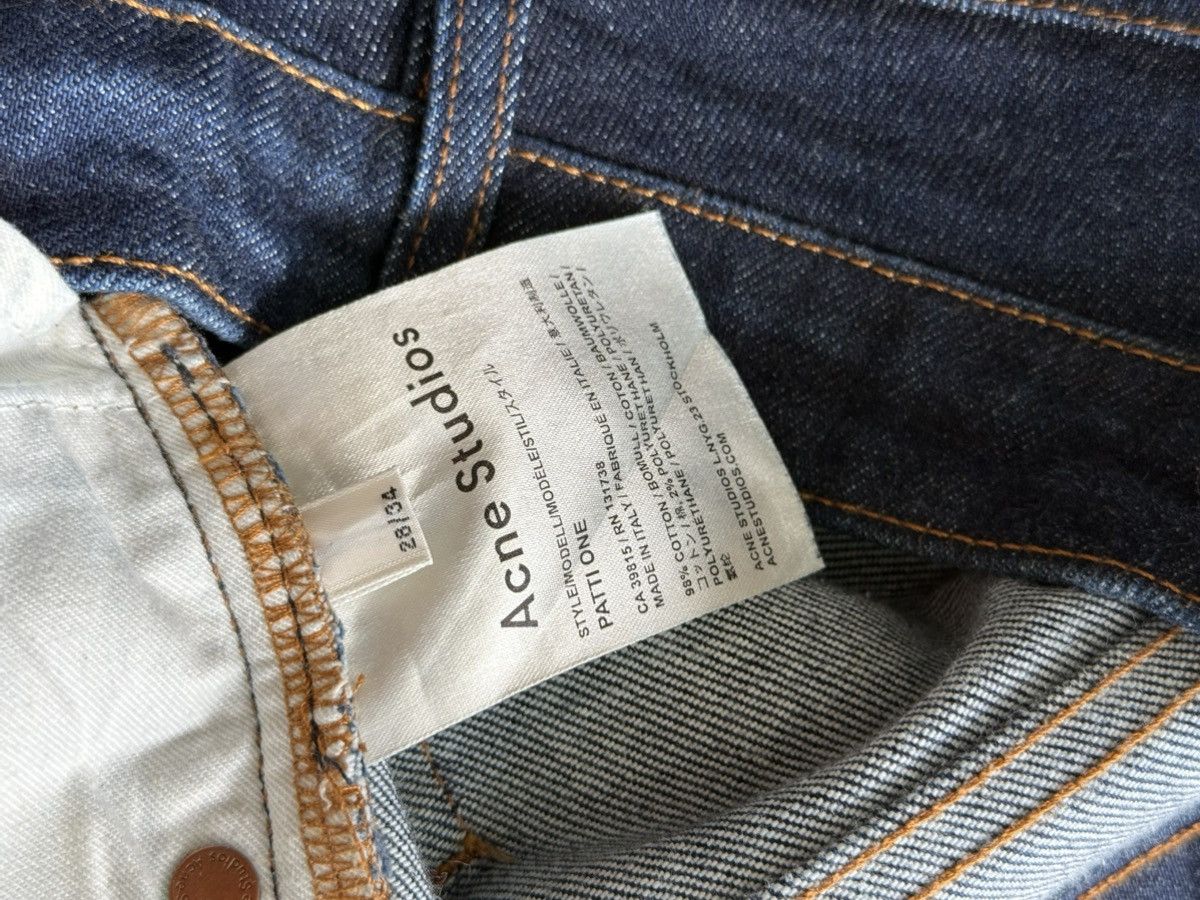 Acne Studios Acne Studios Patti one raw denim jeans 28/34 Size 28" / US 6 / IT 42 - 4 Thumbnail
