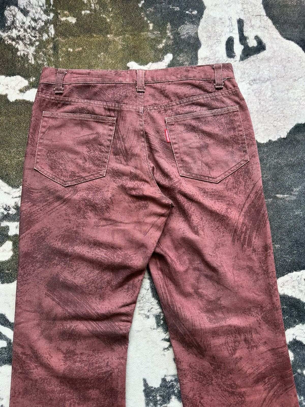 Tornado Mart 00’s Tornado Mart Japan trompe l’oeil denim archive Size US 31 - 8 Thumbnail