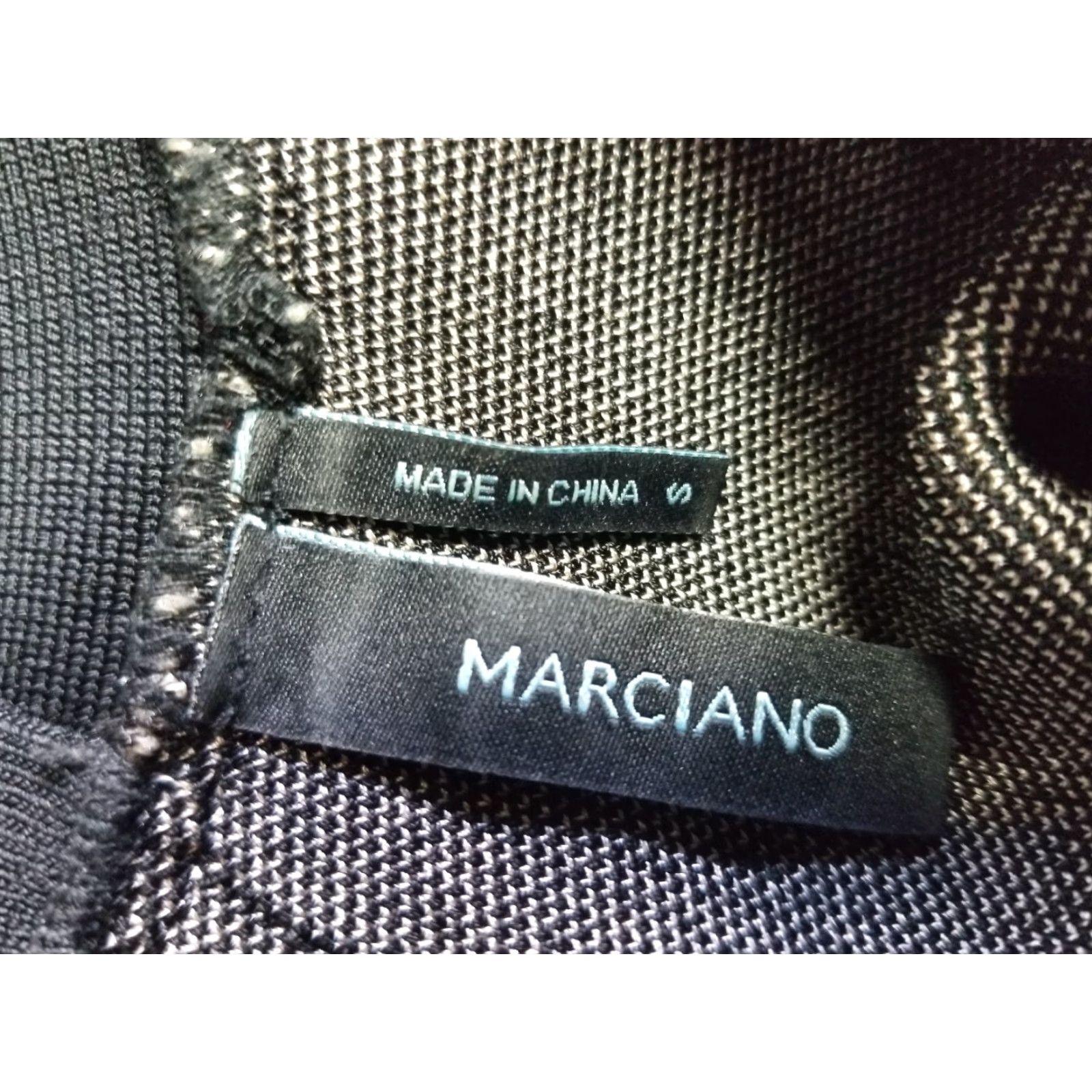 Vintage Vtg GUESS Marciano Los Angeles Bodycon Cocktail Dress Small Black Sleeveless Zip Scoop Neck Party/Cocktail Womens12? Size S / US 4 / IT 40 - 7 Thumbnail
