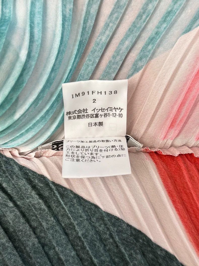 Issey Miyake Issey Miyake size:2 Pink ink-wash cloud-printed pleated dr Size XS / US 0-2 / IT 36-38 - 5 Thumbnail