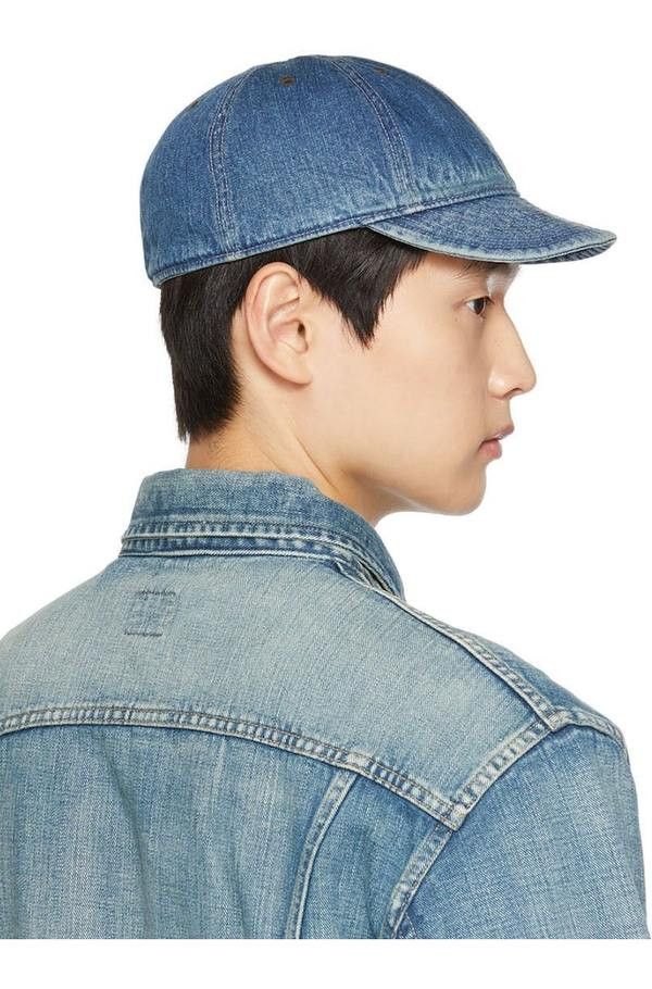 RRL Ralph Lauren RRL denim newsboy cap Size ONE SIZE - 2 Thumbnail