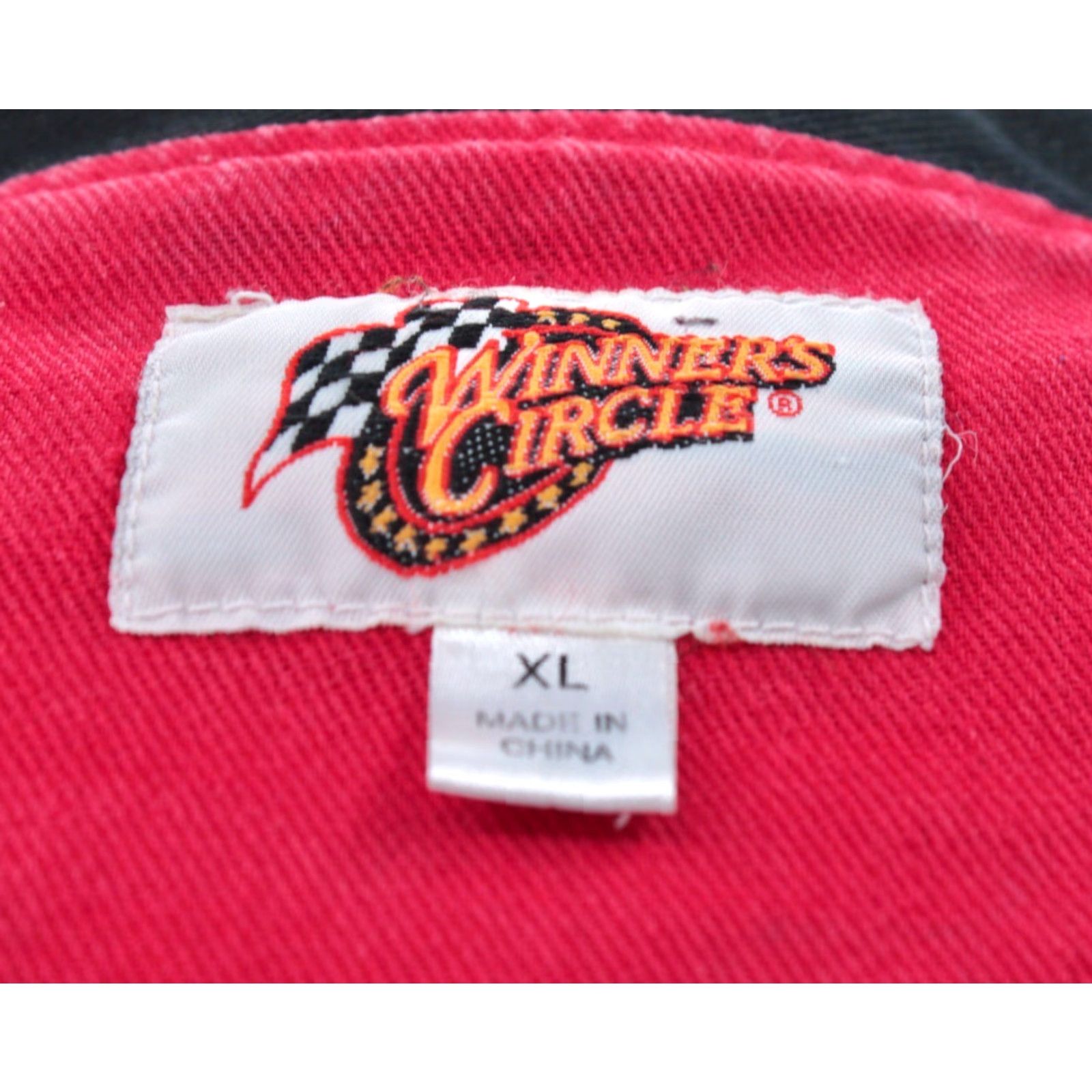 Budweiser Winner's Circle NASCAR Jacket Mens VTG 90s Red XL 1990s Budweiser Racing Jacket Men's Size US XL / EU 56 / 4 - 4 Thumbnail