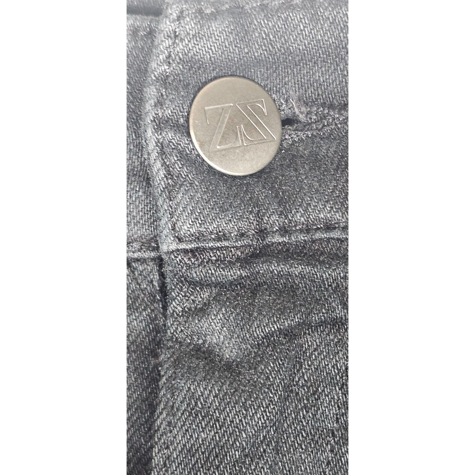 Ermenegildo Zegna Zegna Sport 315 Denim Jeans Size 315 Black Straight Fit Size US 36 / EU 52 - 6 Thumbnail