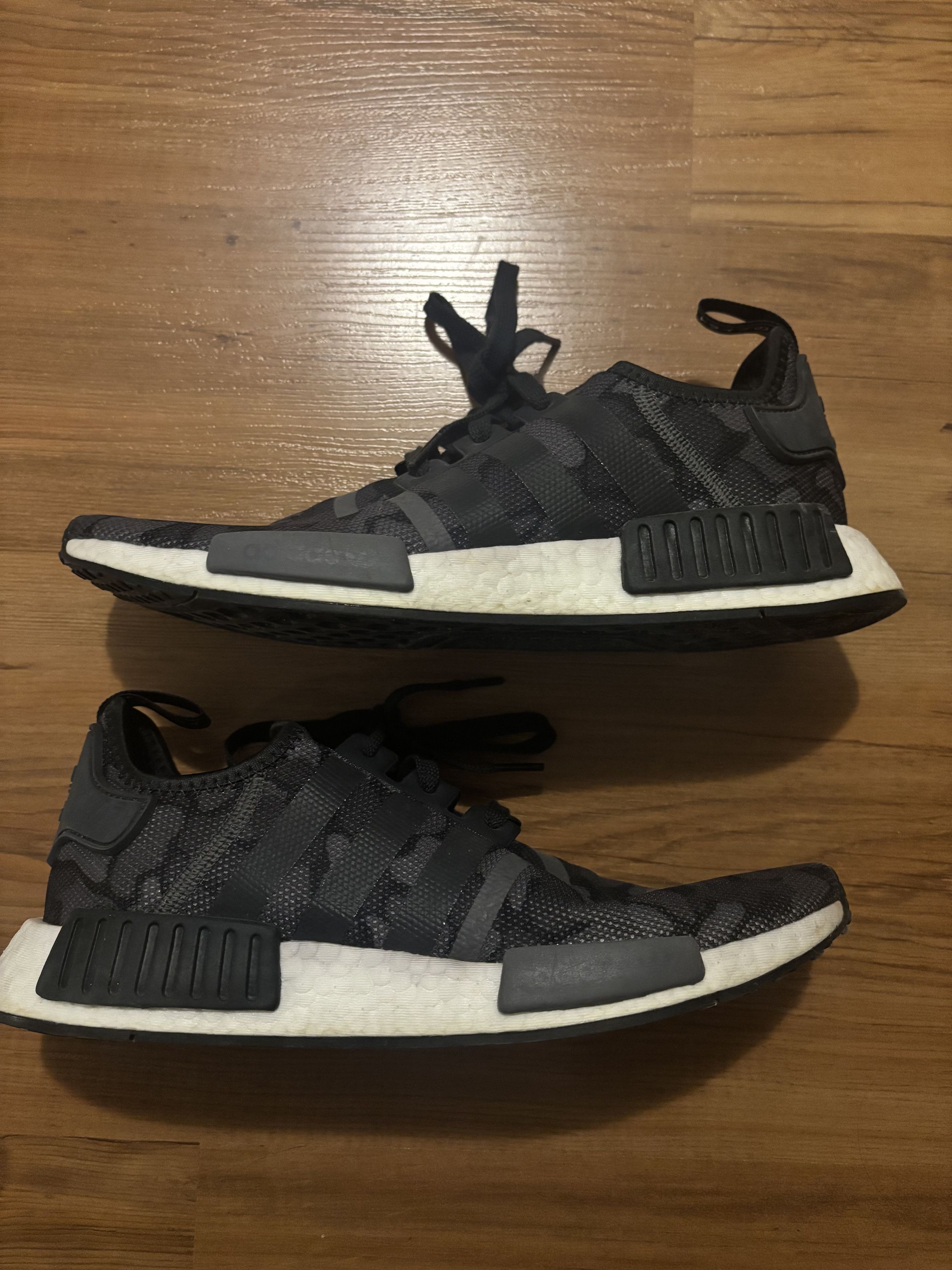 Adidas Adidas NMD R1 Black Camo Size US 10 / EU 43 - 1 Thumbnail