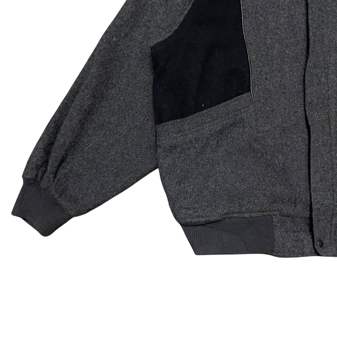Issey Miyake Vintage Sun Ralamie Wool Bomber Jacket Issey Miyake Size US L / EU 52-54 / 3 - 3 Thumbnail
