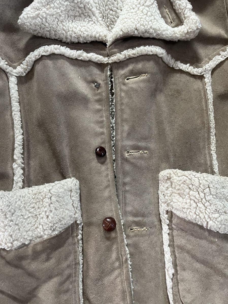 Vintage Authentic vintage fur shearling jacket Size US L / EU 52-54 / 3 - 2 Thumbnail
