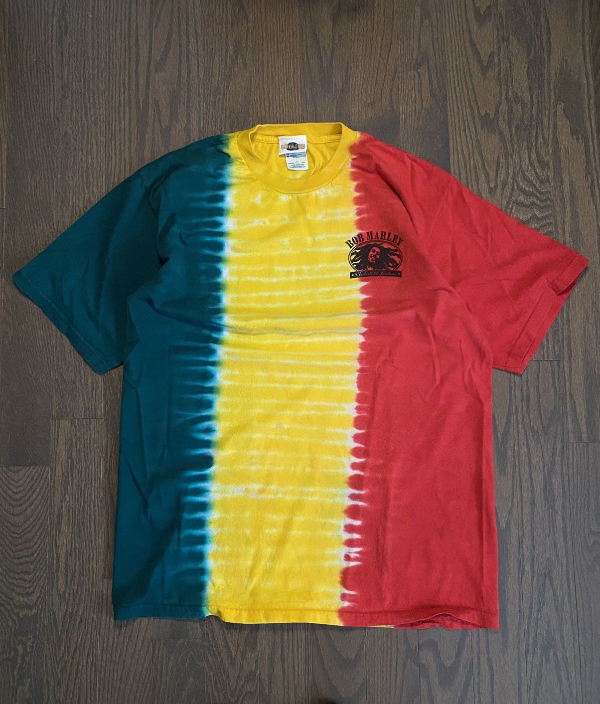 Universal Studios Vintage Tie Dye Bob Marley Tee Size US L / EU 52-54 / 3 - 1 Thumbnail