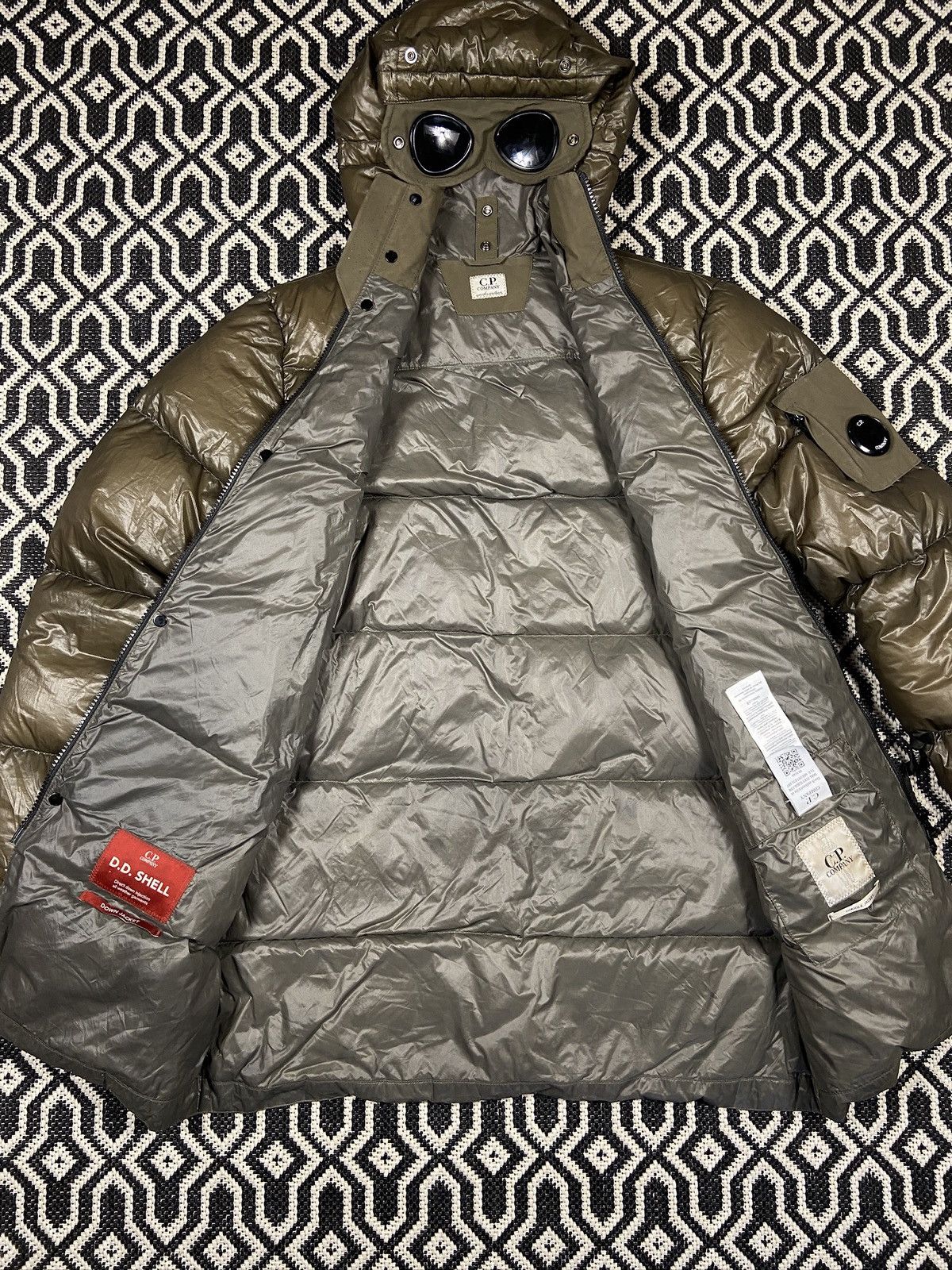 C.P. Company Puffer Jacket Goggle Jacket D.D. Shell Down Jacket Size US S / EU 44-46 / 1 - 11 Thumbnail