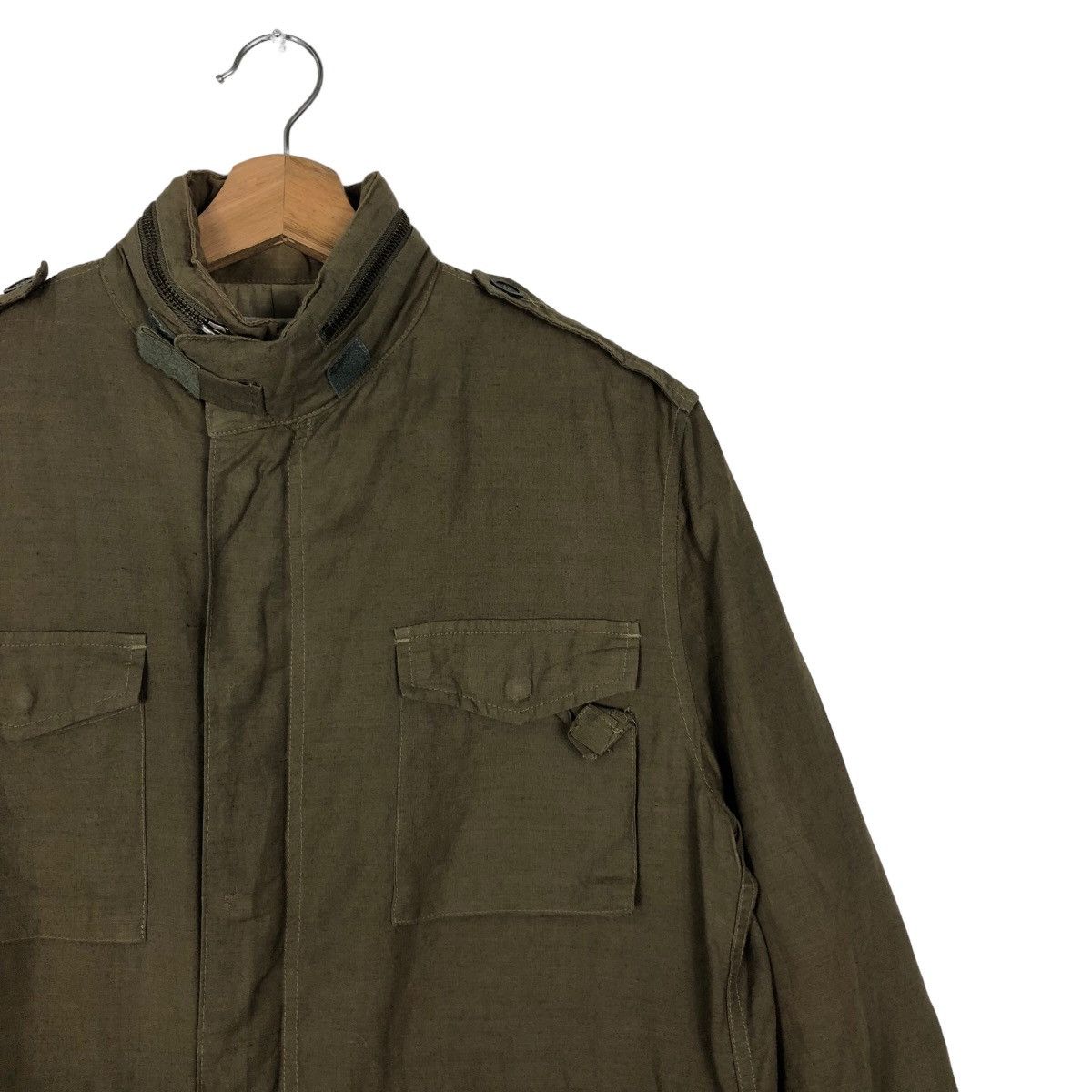 Davit Meursault Japan 🔥90’s Vintage Chore Work Jacket Military Davit Meursault Size US M / EU 48-50 / 2 - 5 Thumbnail