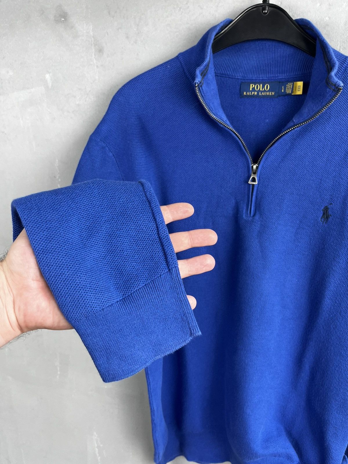 Polo Ralph Lauren Ralph Lauren zip sweater size l Size US L / EU 52-54 / 3 - 7 Thumbnail