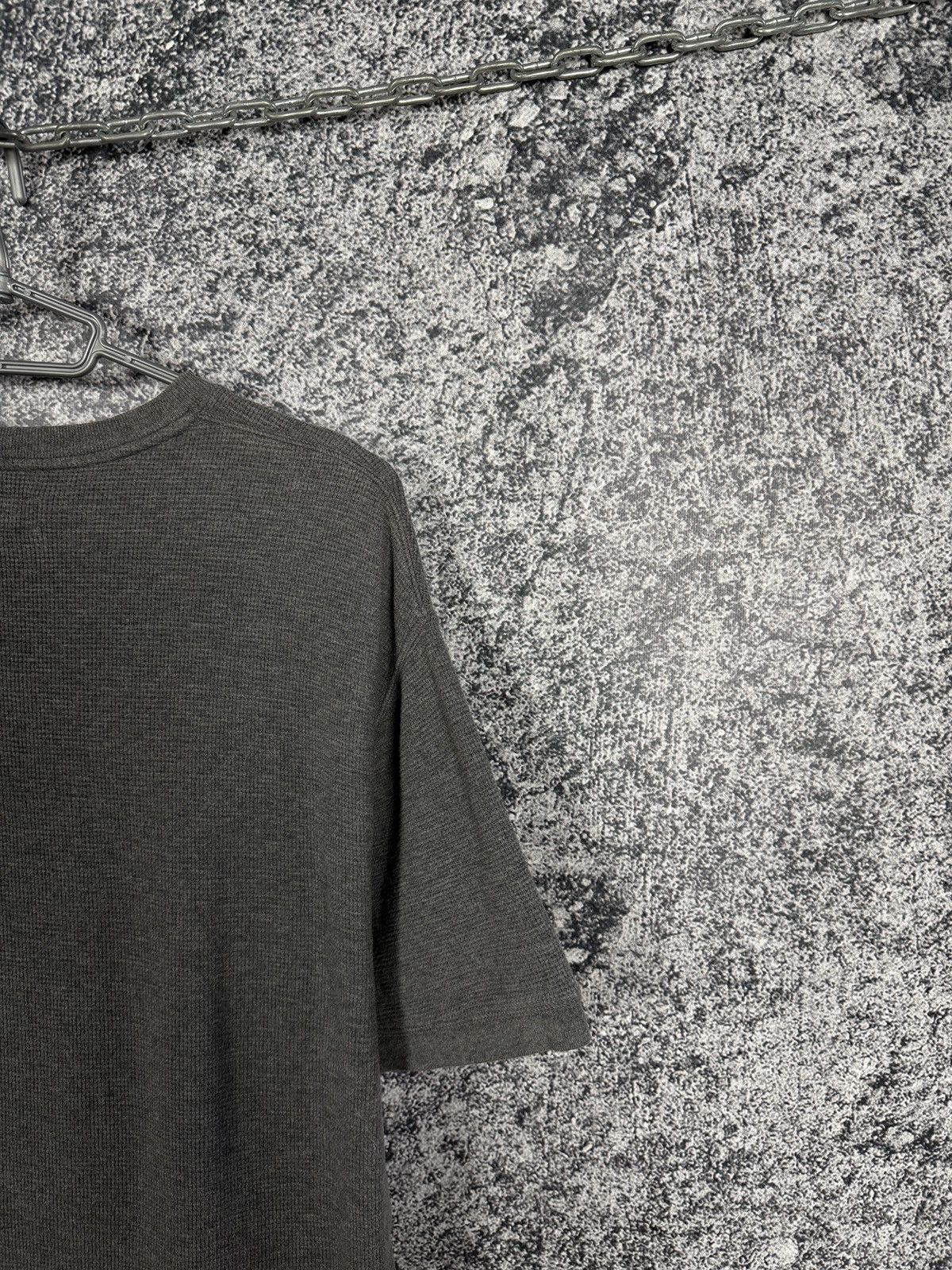 Polo Ralph Lauren Polo Ralph Lauren Basic Waffle T-Shirt Pony Logo Gray XL Size US XL / EU 56 / 4 - 10 Thumbnail