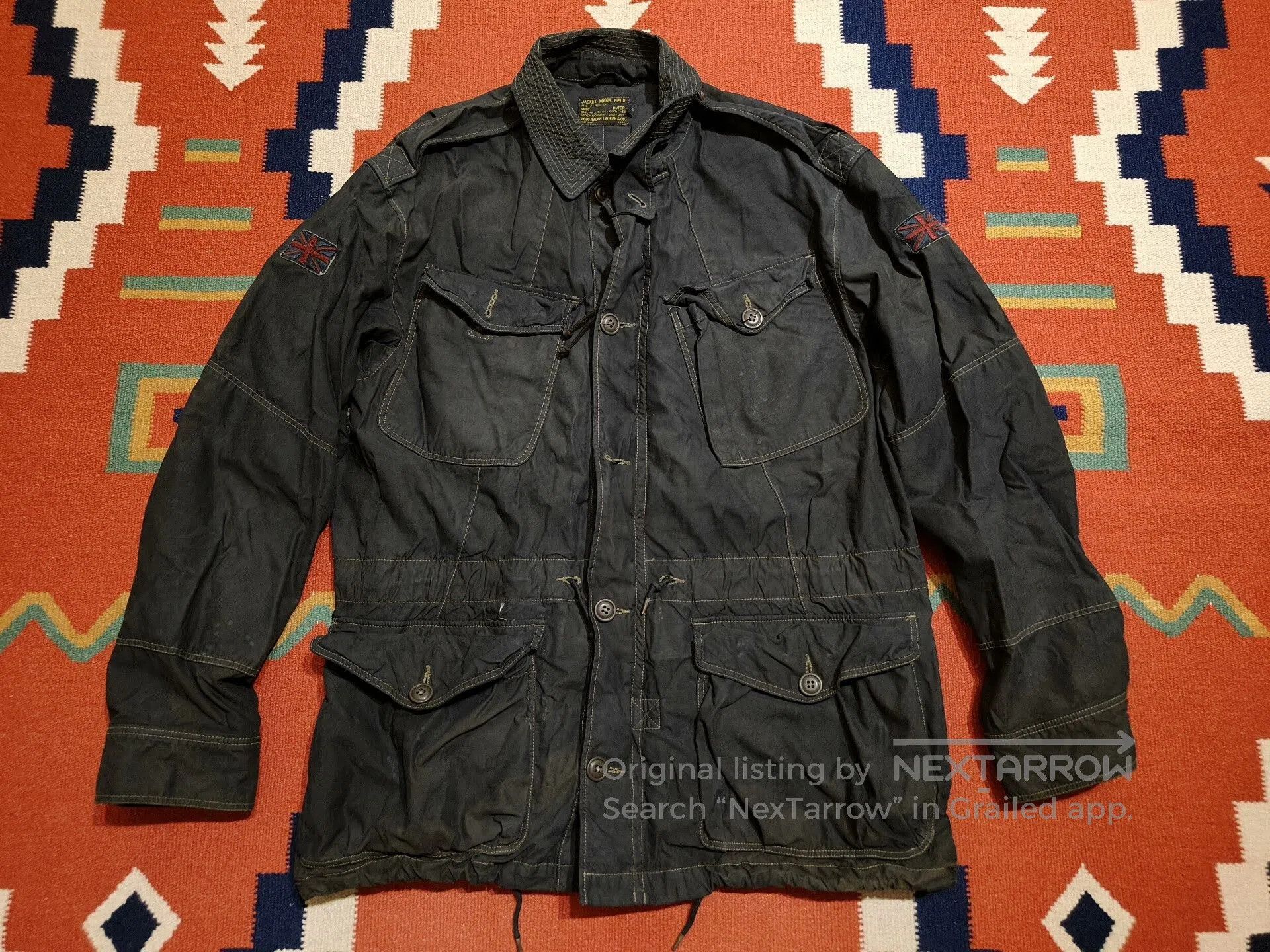 RRL Ralph Lauren × Ralph Lauren Rare RRL Vintage Double RL
