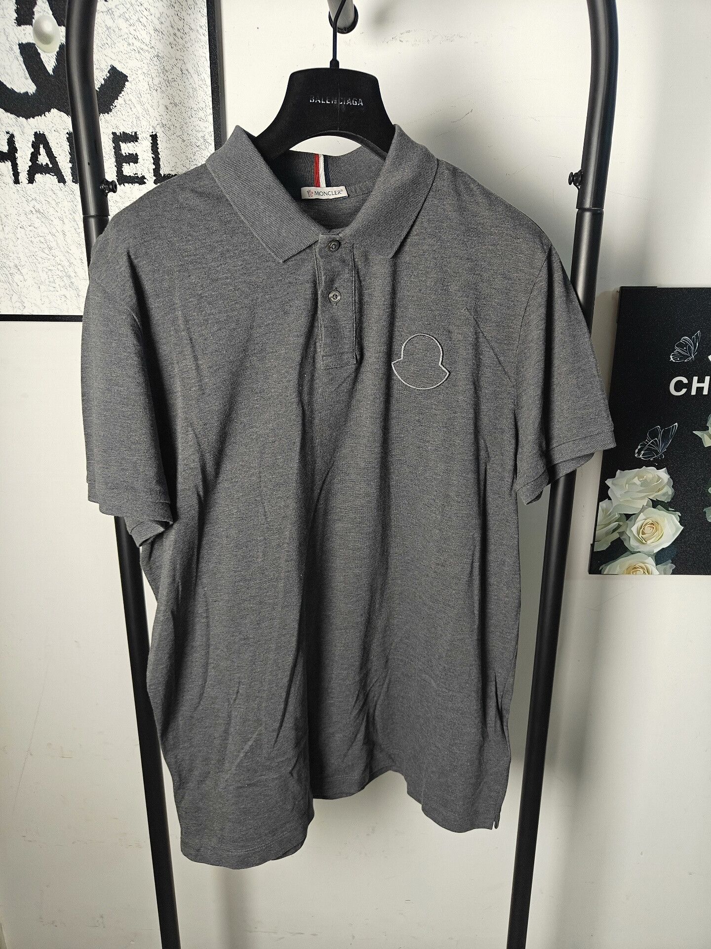 Moncler Moncler Retro White T-Shirt m Men Size US M / EU 48-50 / 2 - 1 Thumbnail