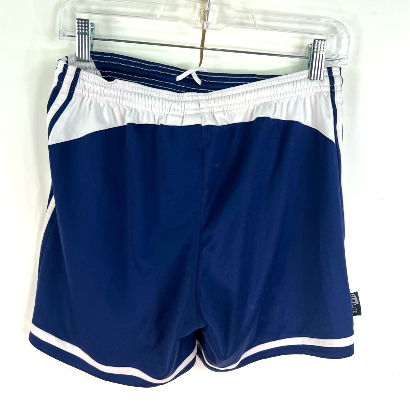 Adidas Adidas Climalite Athletic Shorts Women’s S Navy Blue & White Size 28" / US 6 / IT 42 - 5 Thumbnail