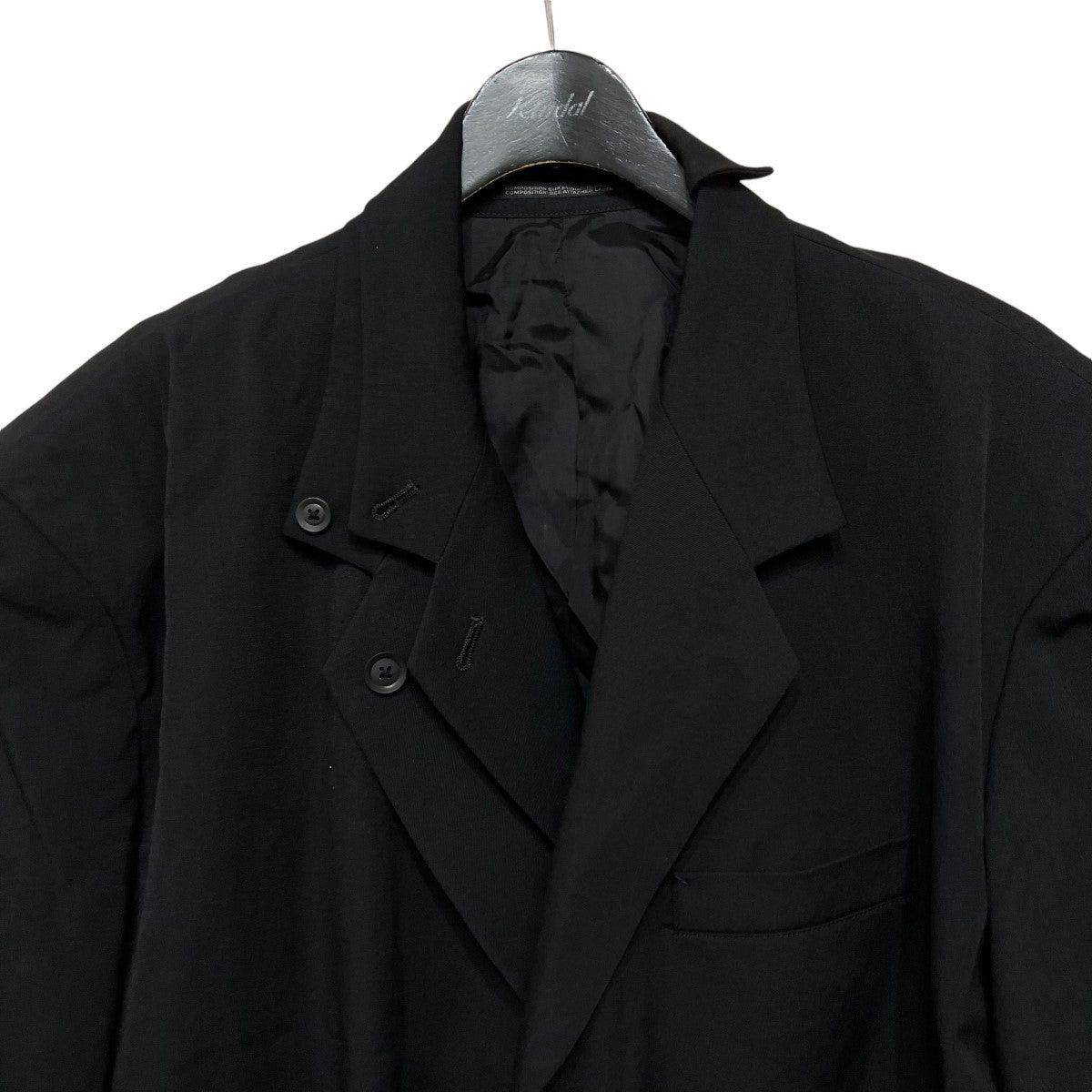 Yohji Yamamoto yohji yamamoto Right double JKT Gaba jacket HG-J16-100 Size US L / EU 52-54 / 3 - 3 Thumbnail