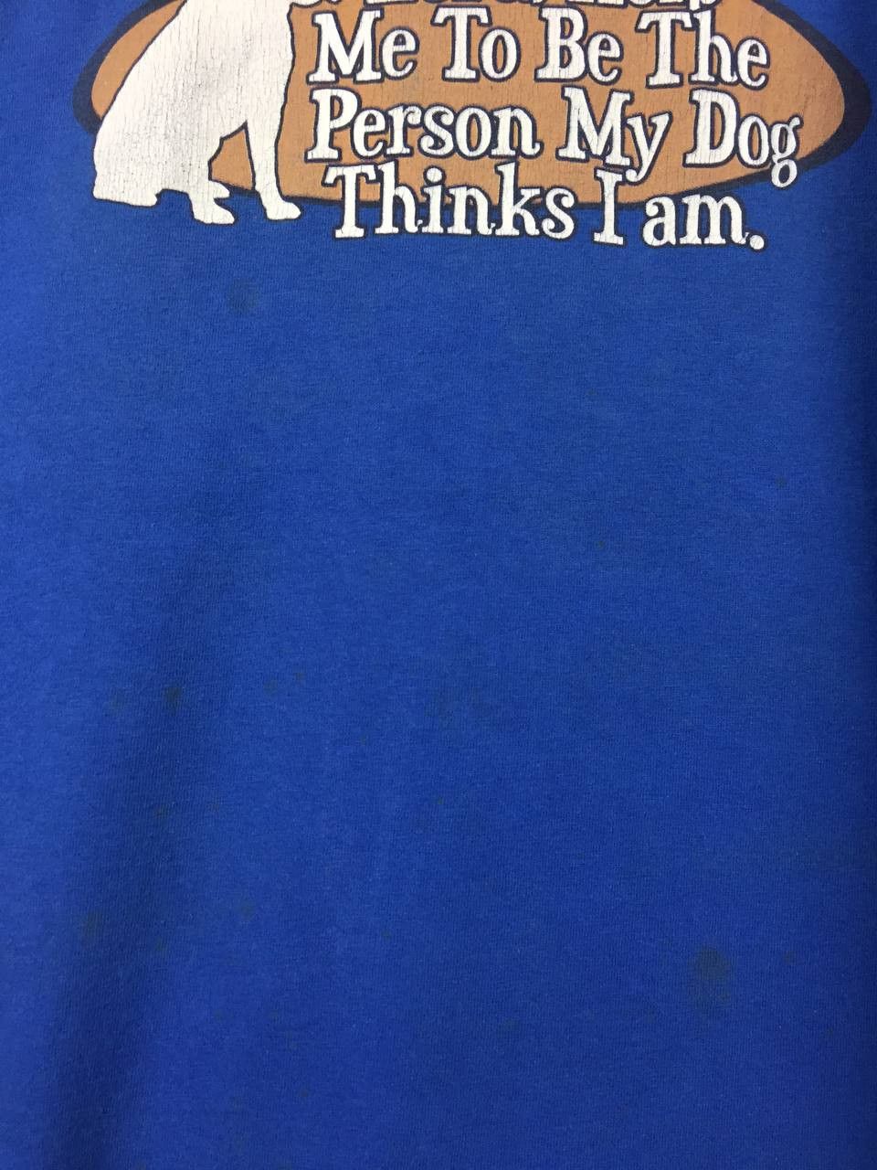 Vintage Vtg Y2K Gildan Ultra Cotton Dog Lover Quote Graphic Tee Size US XL / EU 56 / 4 - 8 Thumbnail