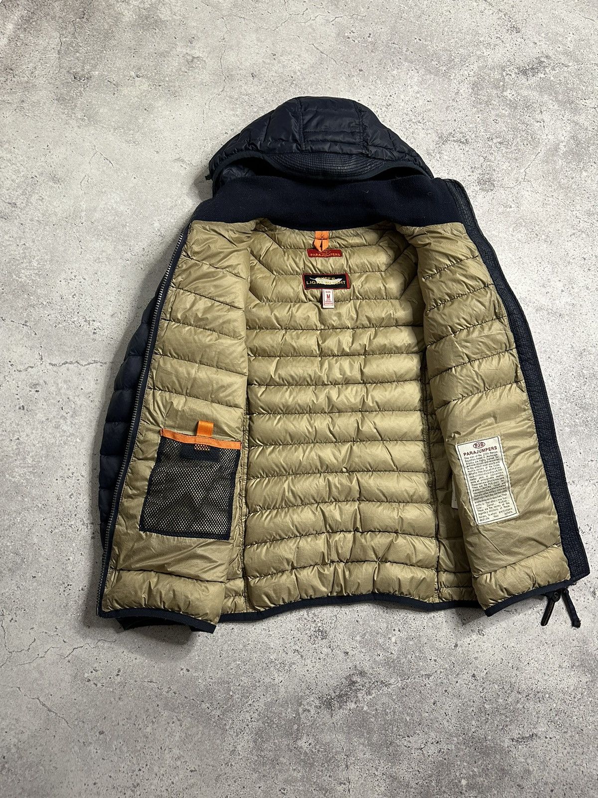 Parajumpers Parajumpers Super Light Weight Puffer Zip Hooded Jacket Navy Size M / US 6-8 / IT 42-44 - 7 Thumbnail
