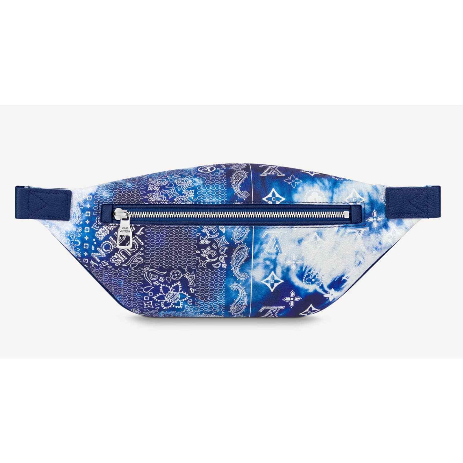 Louis Vuitton Louis Vuitton Bandana Blue Monogram Crossbody Fanny Pack Bag Size ONE SIZE - 6 Thumbnail