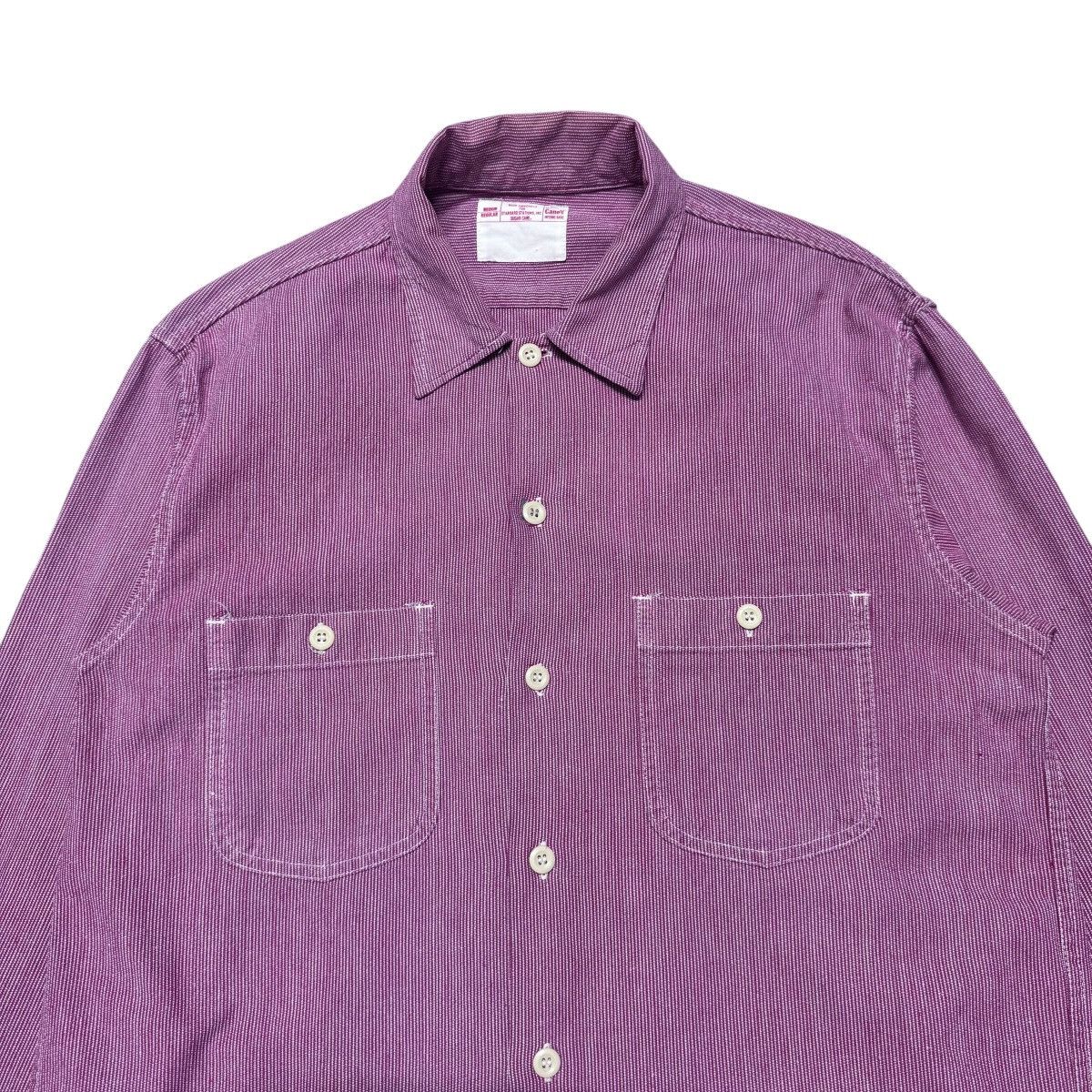 Sugar Cane Sugar Cane Red Wabash Work Shirt Selvedge Oversized Size US M / EU 48-50 / 2 - 3 Thumbnail